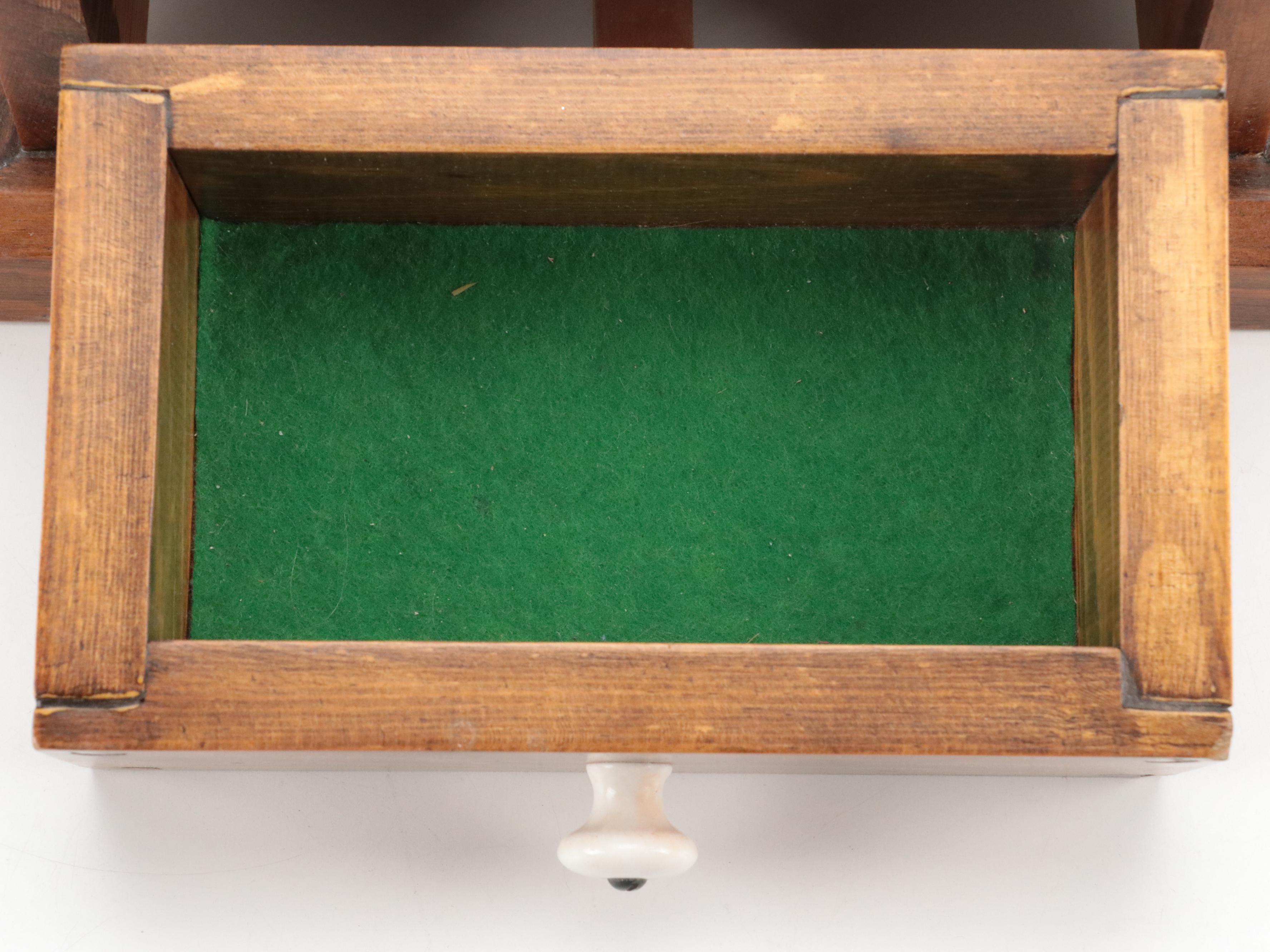 Handmade Wooden Keepsake Boxes with Ceramic Knobs