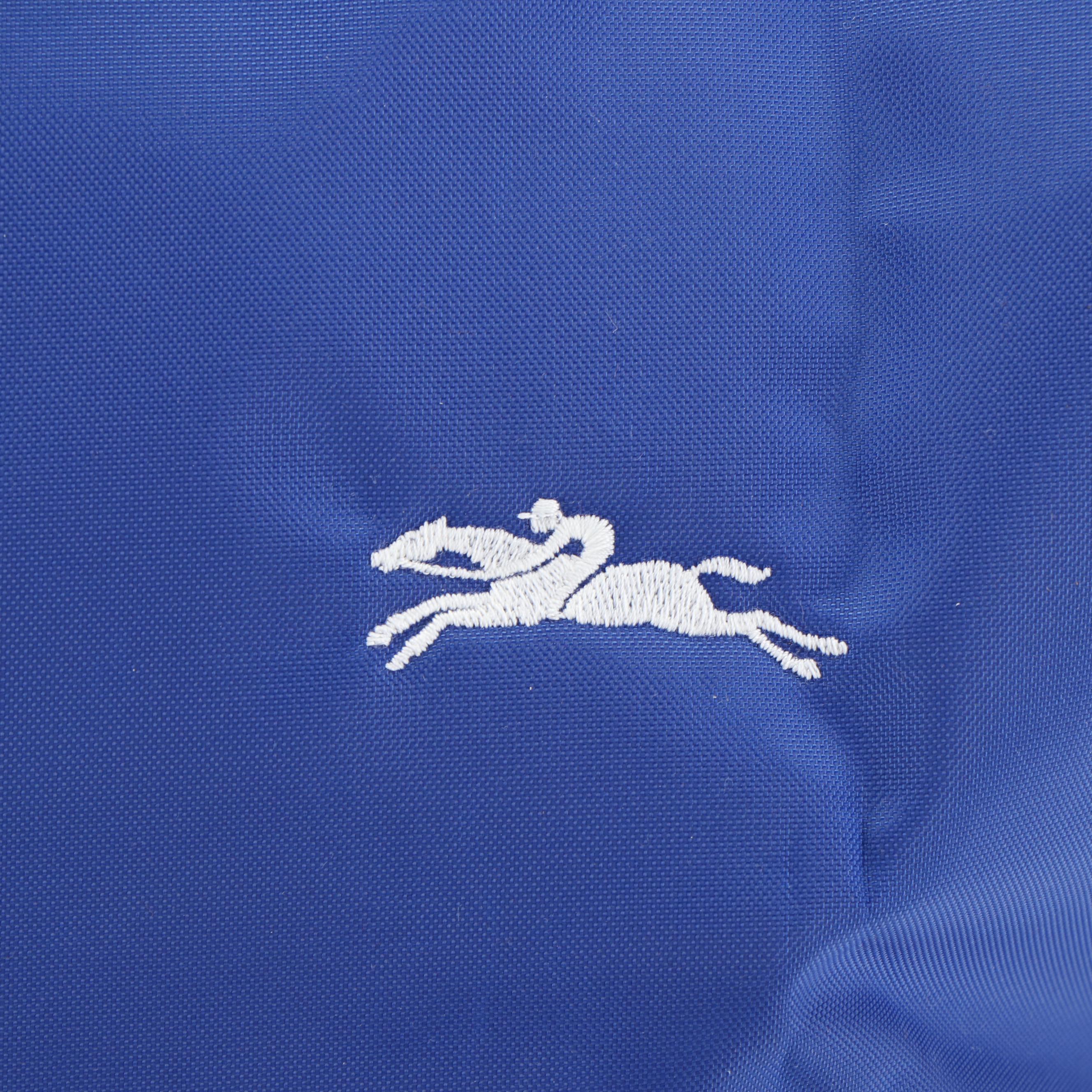 Longchamp Le Pliage Club Tote in Blue Nylon