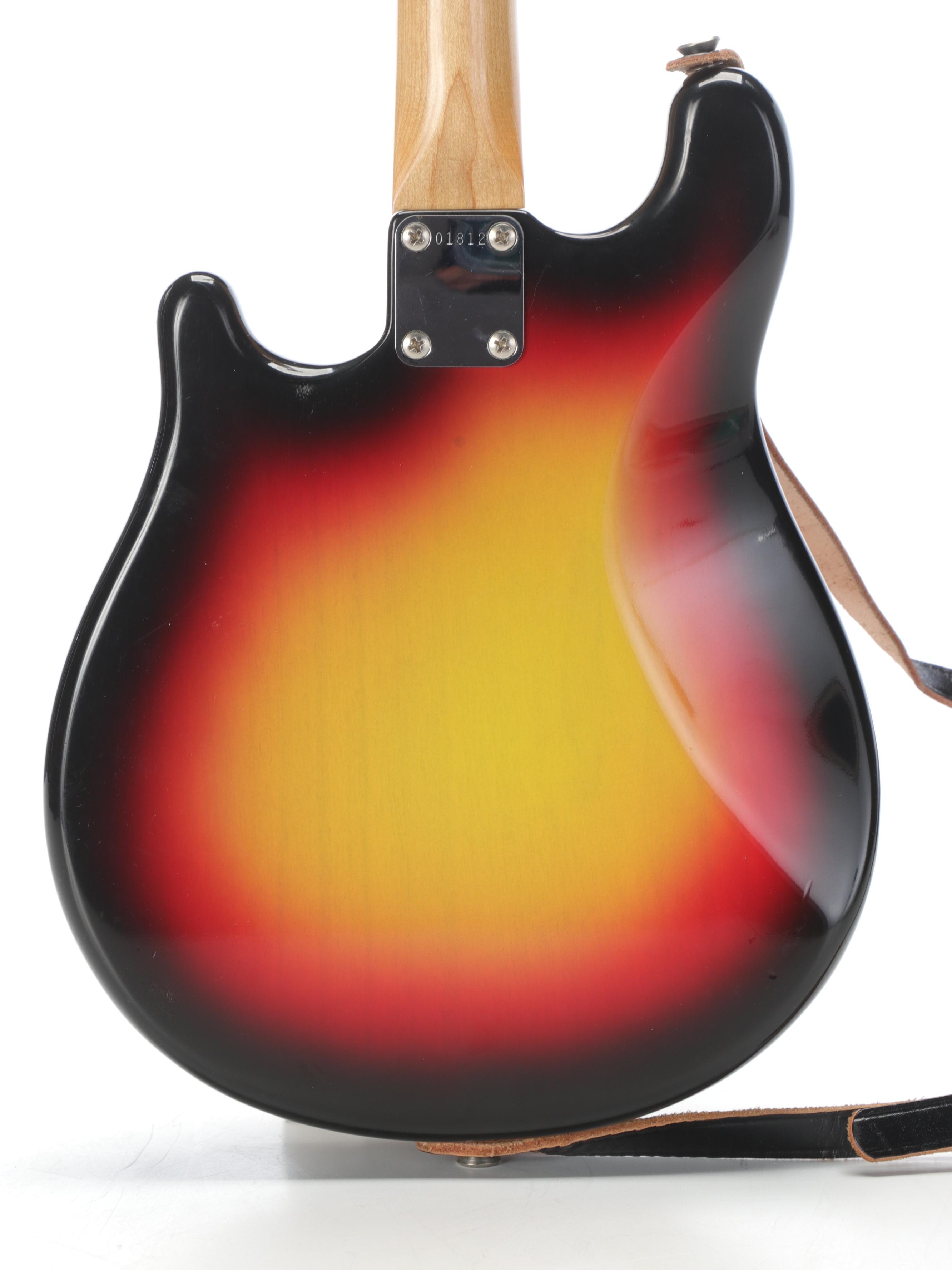 Fender Sunburst Mandocaster Electric Mandolin With Hardshell Travel Case