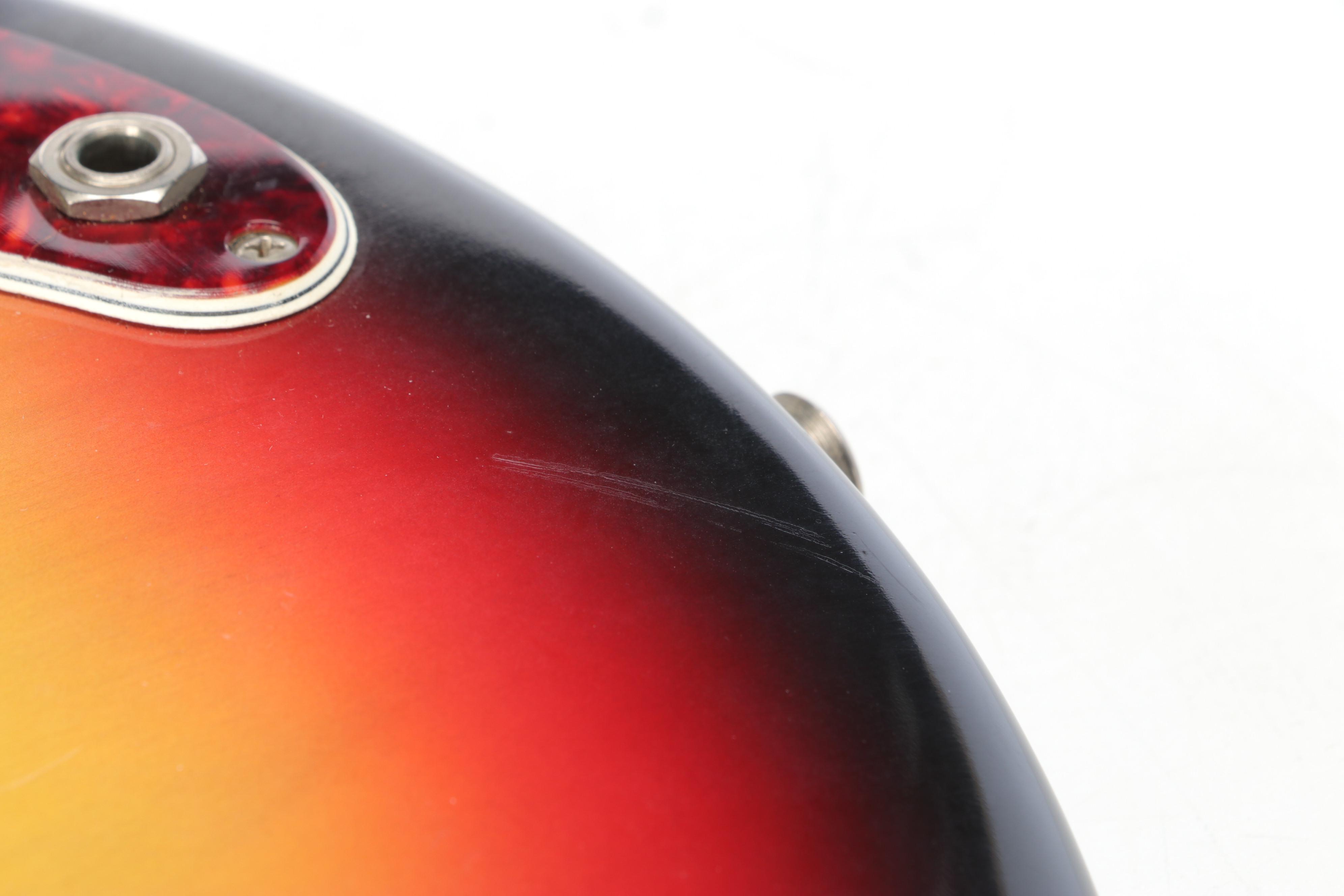 Fender Sunburst Mandocaster Electric Mandolin With Hardshell Travel Case