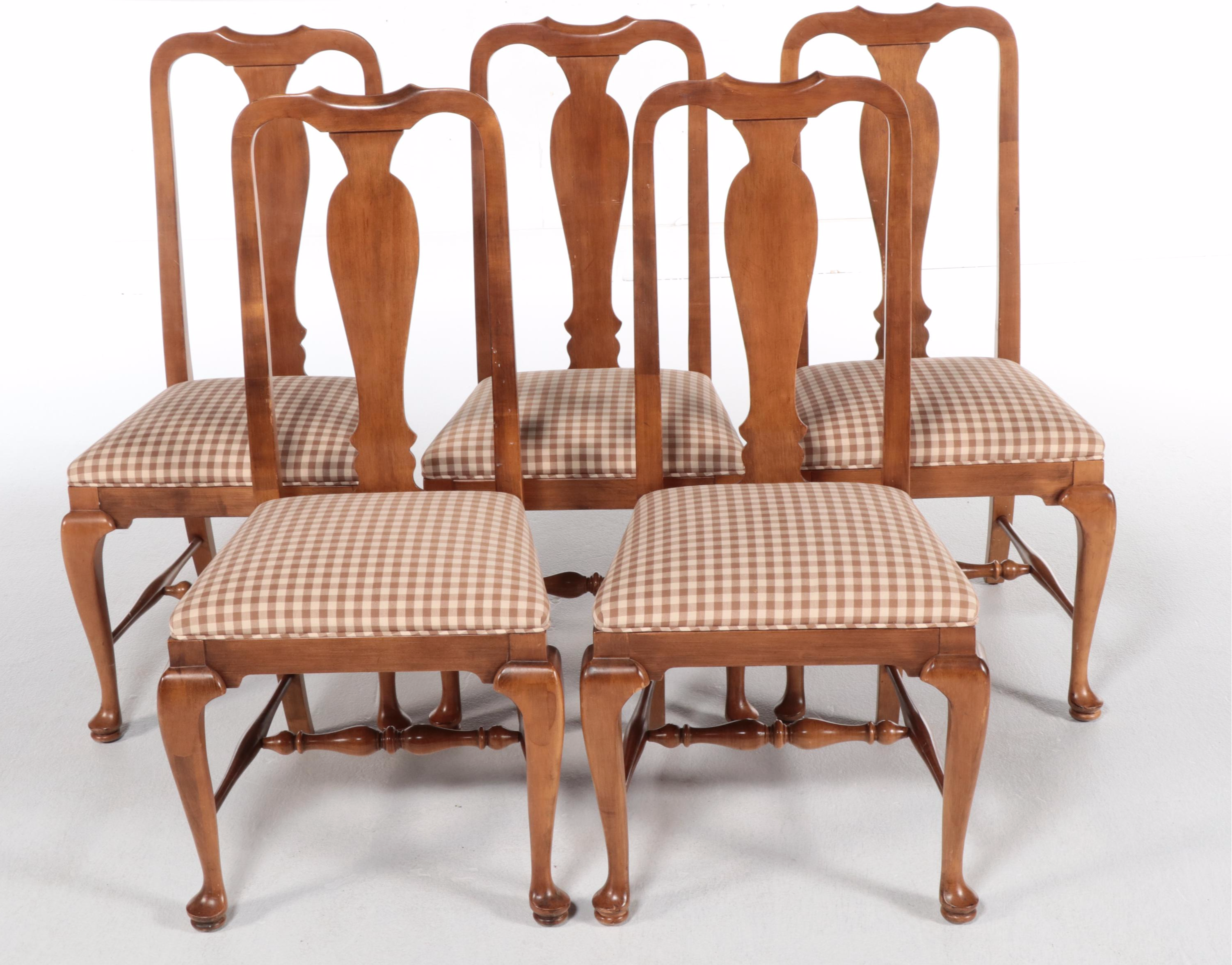 Ethan Allen Queen Anne Style Dining Table and Chairs