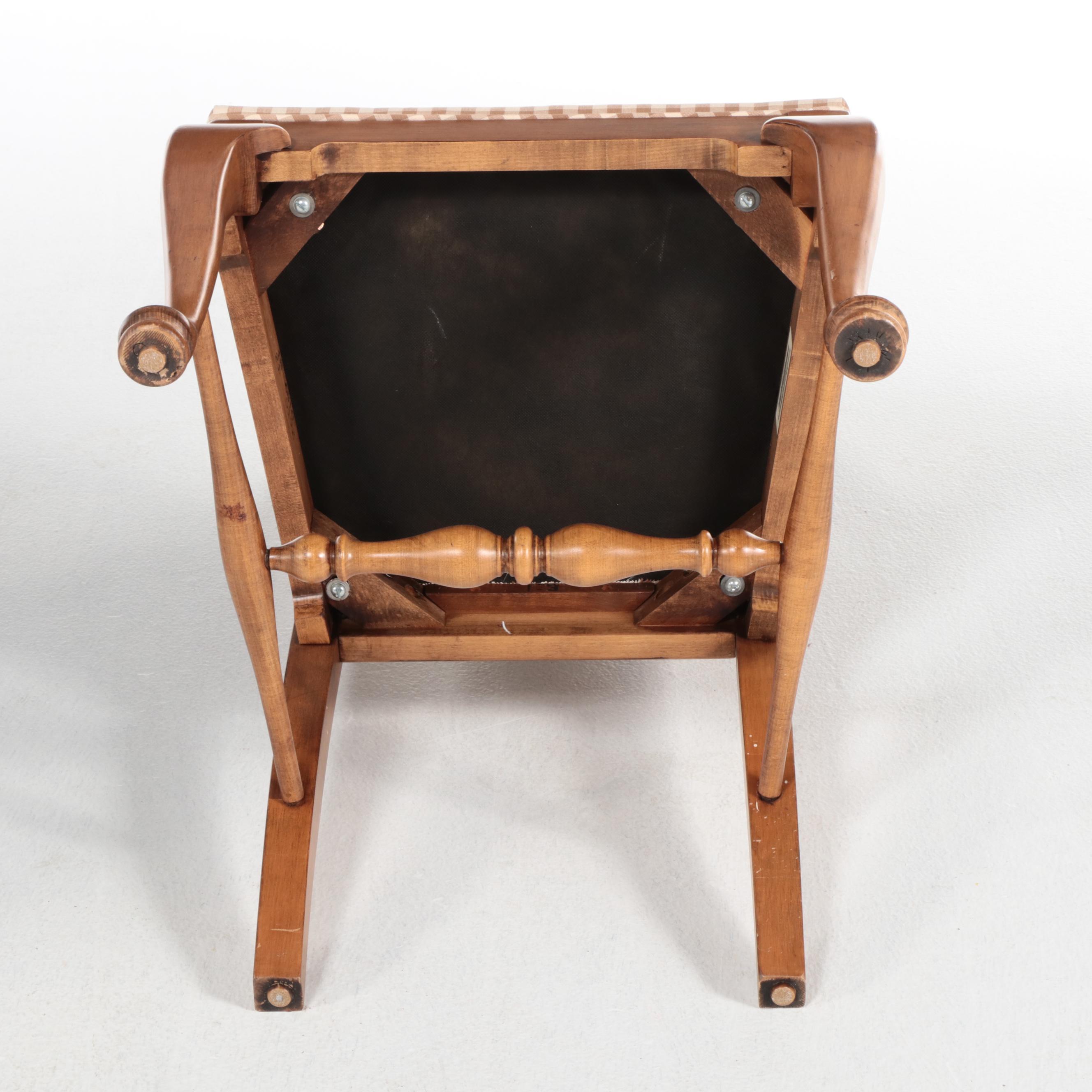 Ethan Allen Queen Anne Style Dining Table and Chairs