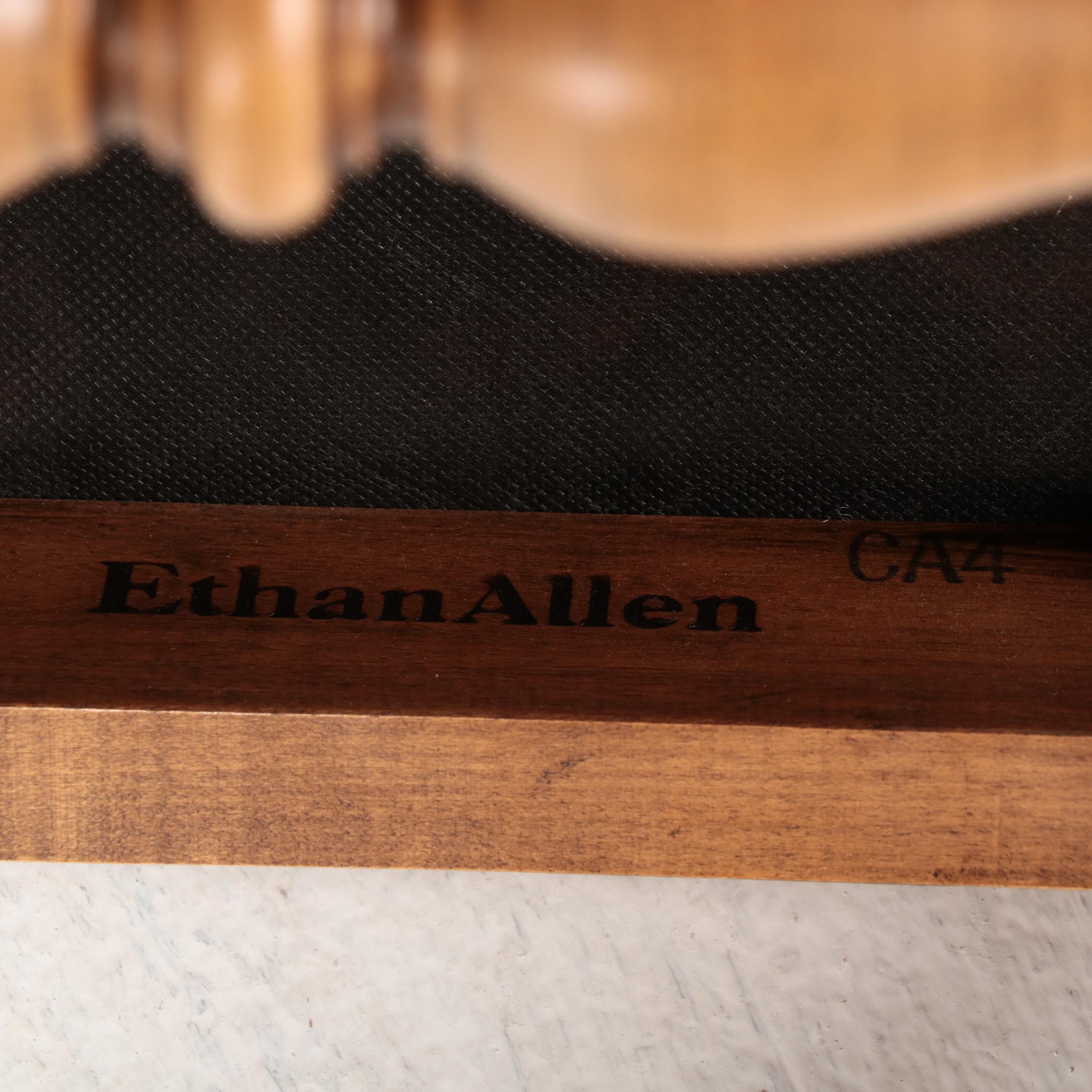 Ethan Allen Queen Anne Style Dining Table and Chairs