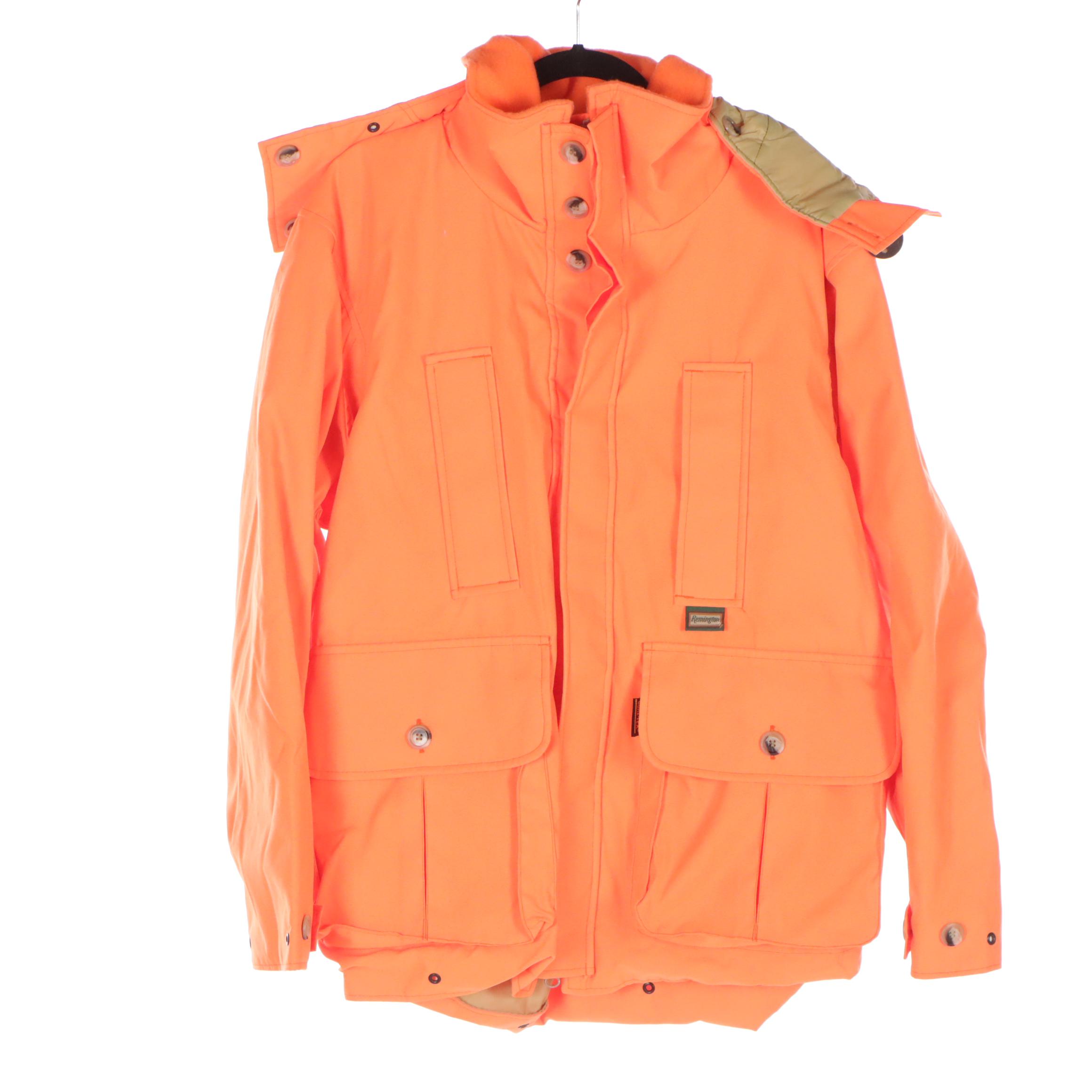 Men's Remington Blaze Orange Hunting Jacket, Naturalife Shirt Jacket, and More