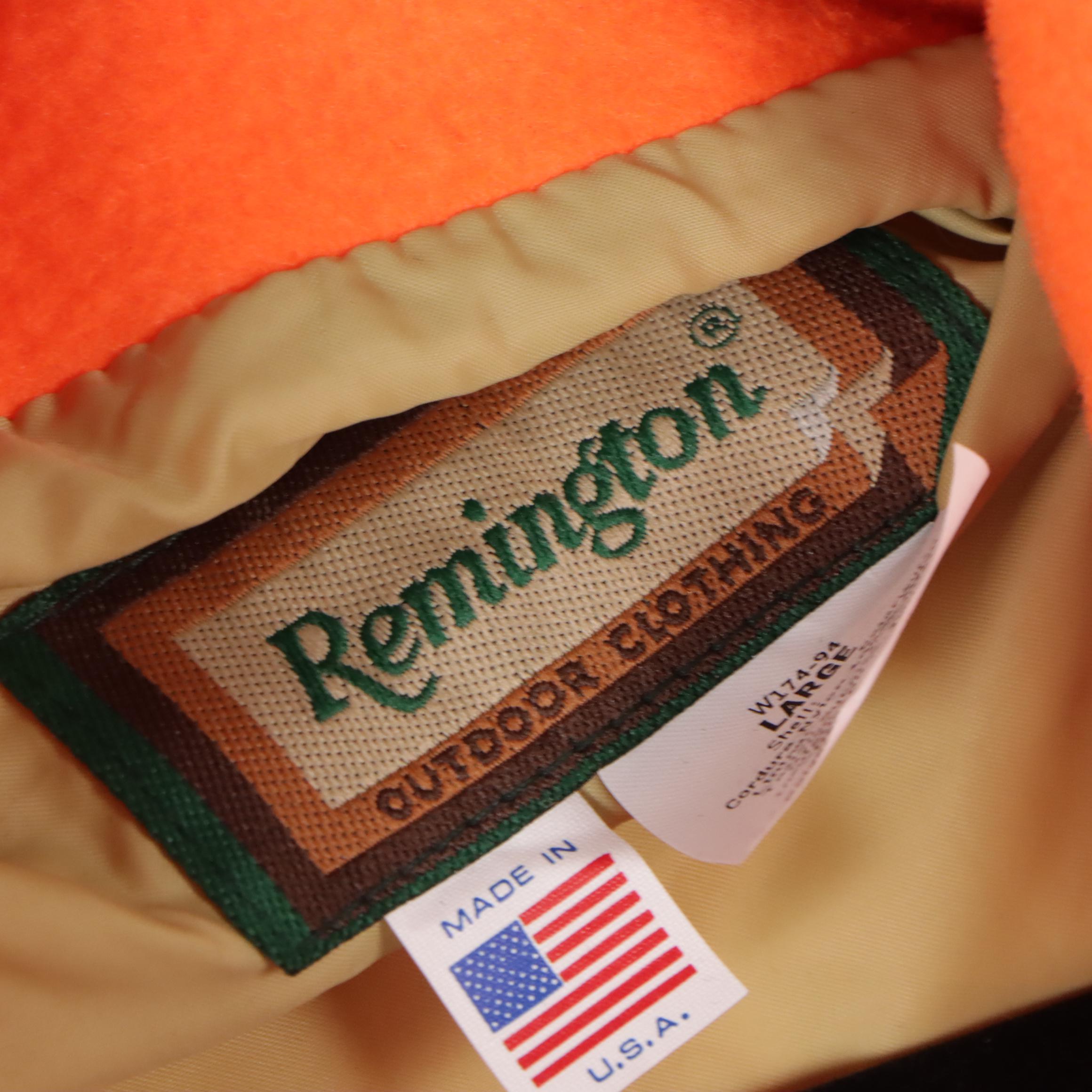 Men's Remington Blaze Orange Hunting Jacket, Naturalife Shirt Jacket, and More
