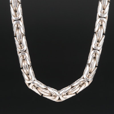 Sterling Byzantine Necklace