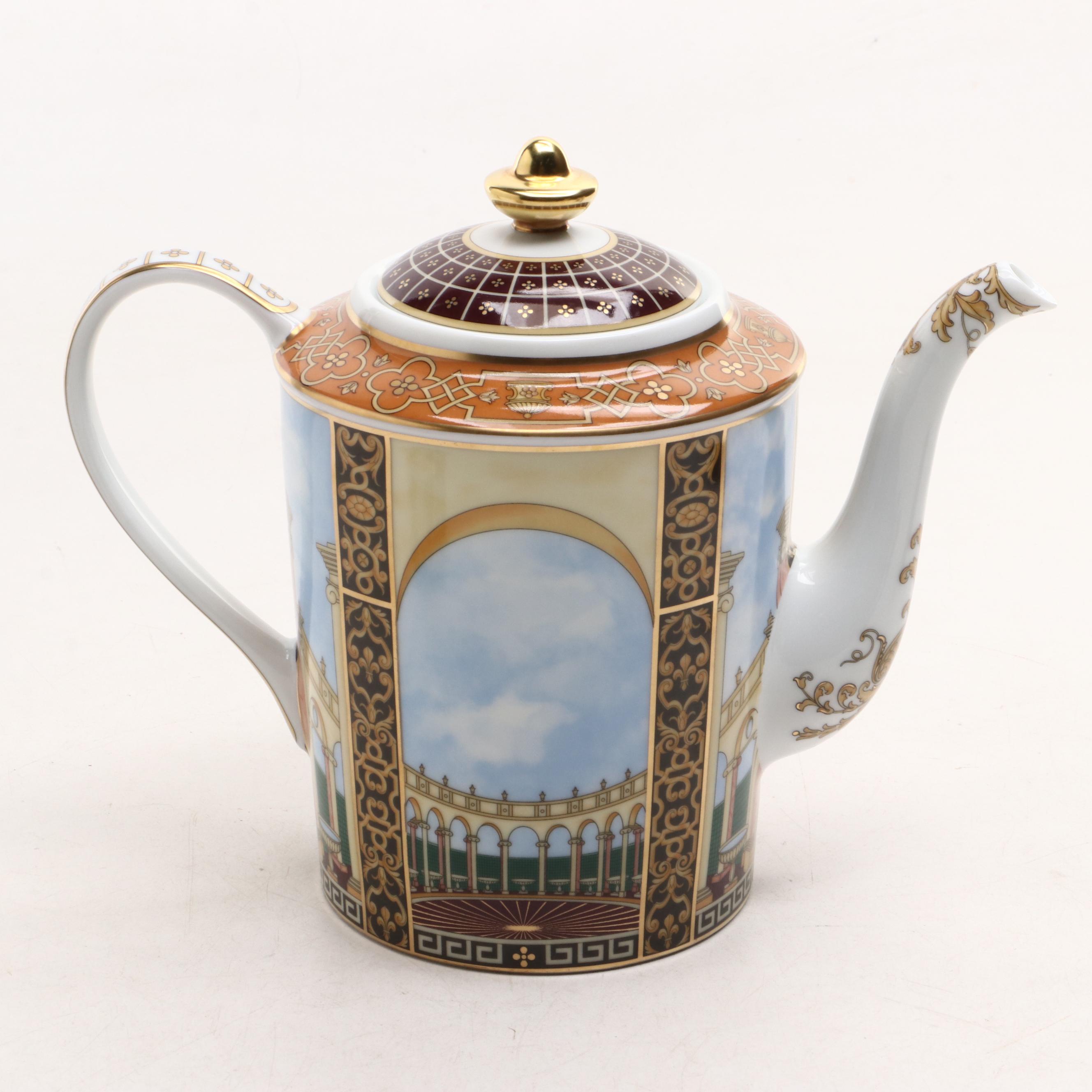 Bernardaud Limoges Porcelain "Grand Versailles" Coffee Service, 1998–2022