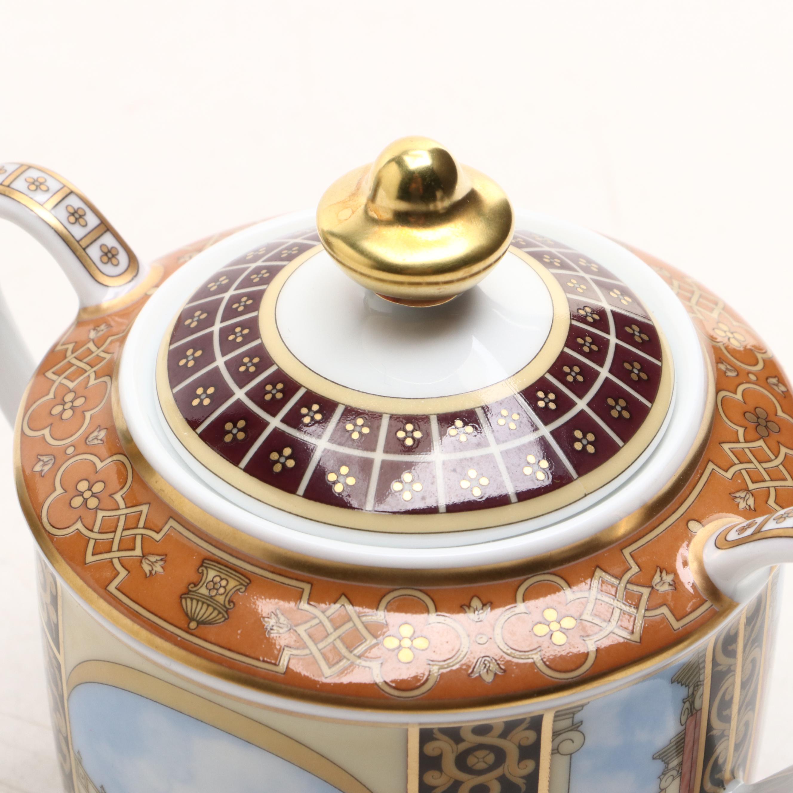 Bernardaud Limoges Porcelain "Grand Versailles" Coffee Service, 1998–2022