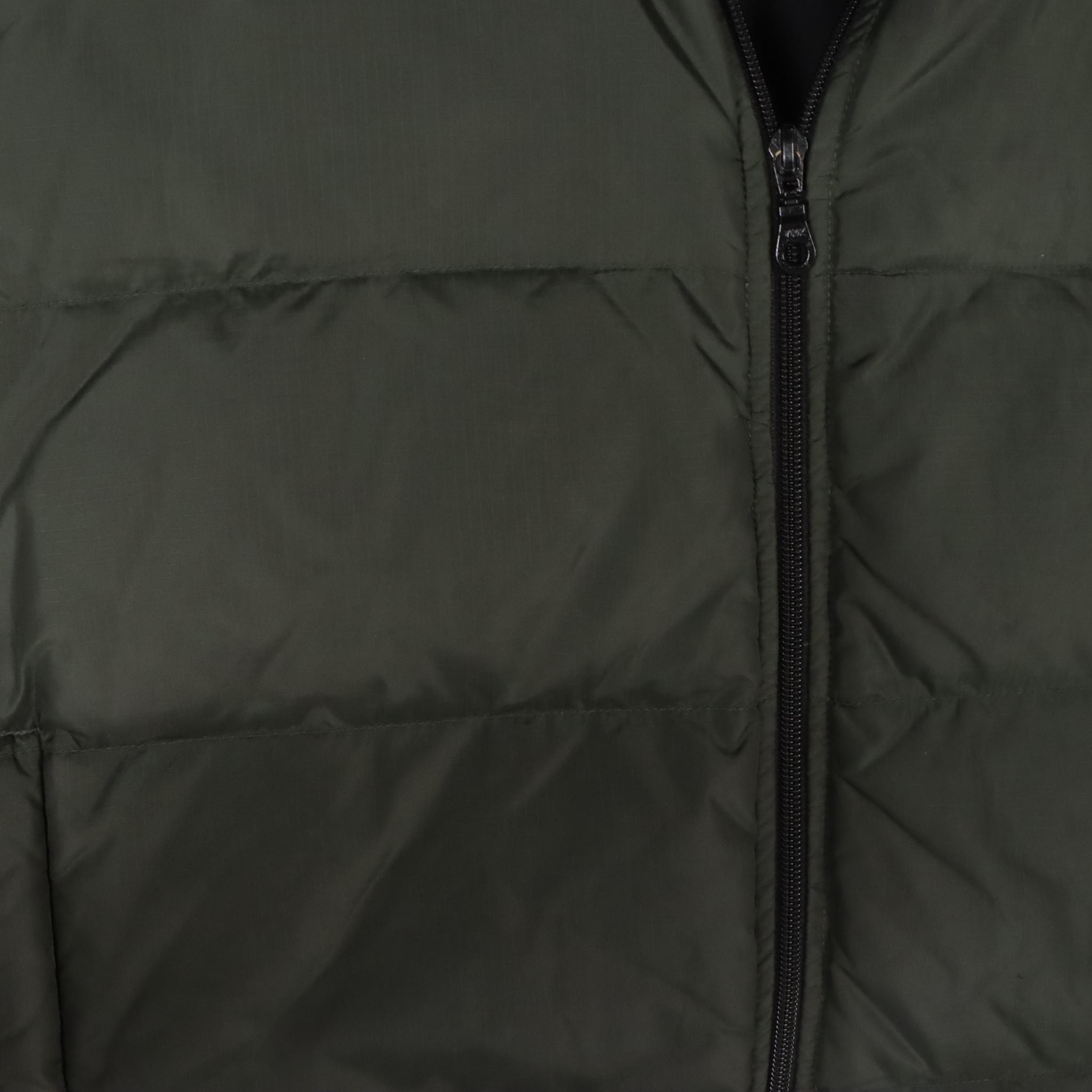 Men's Cabela's Cargo Vest with Cabela's and Eddie Bauer Goose Down Vests