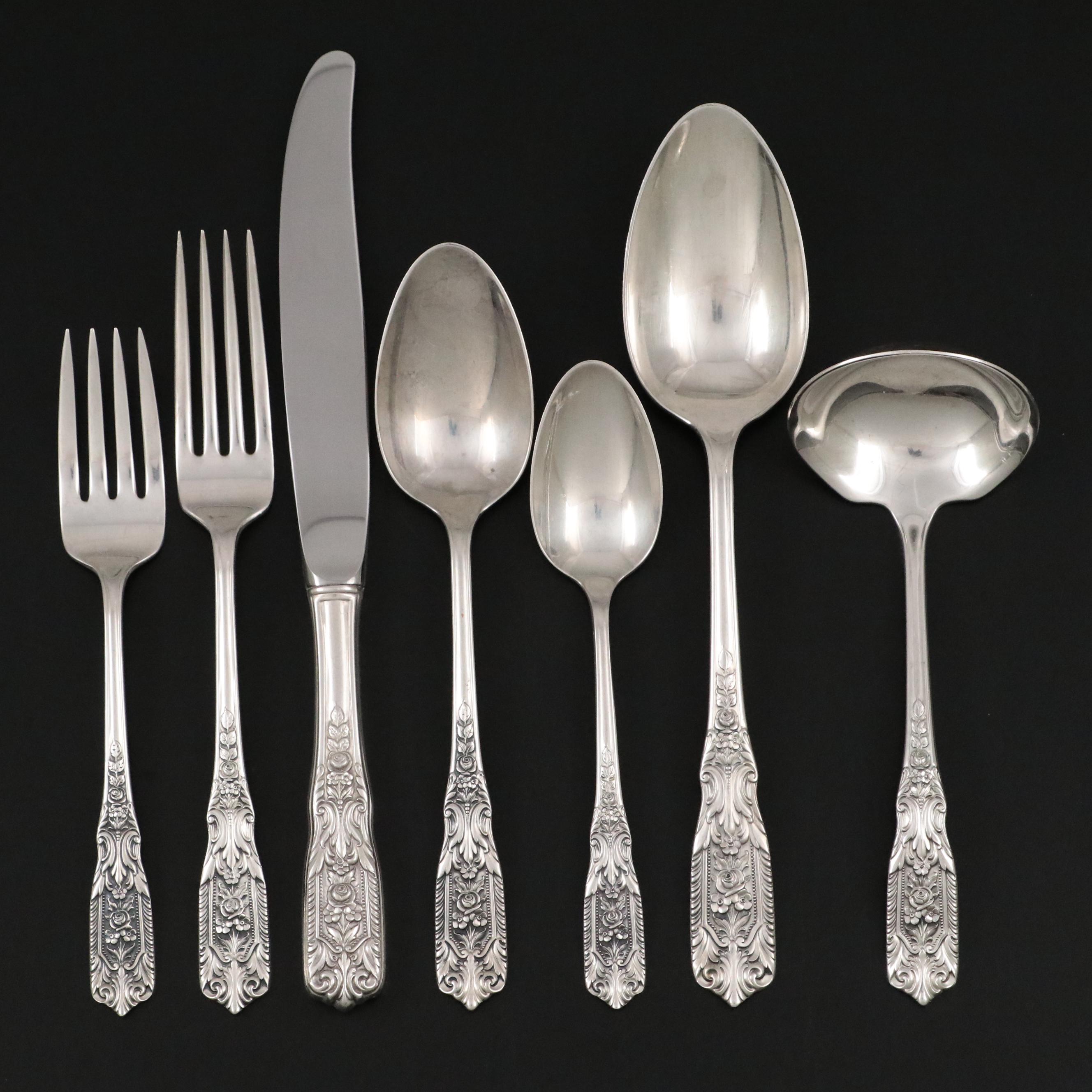 Westmoreland "Milburn Rose" Sterling Silver Flatware