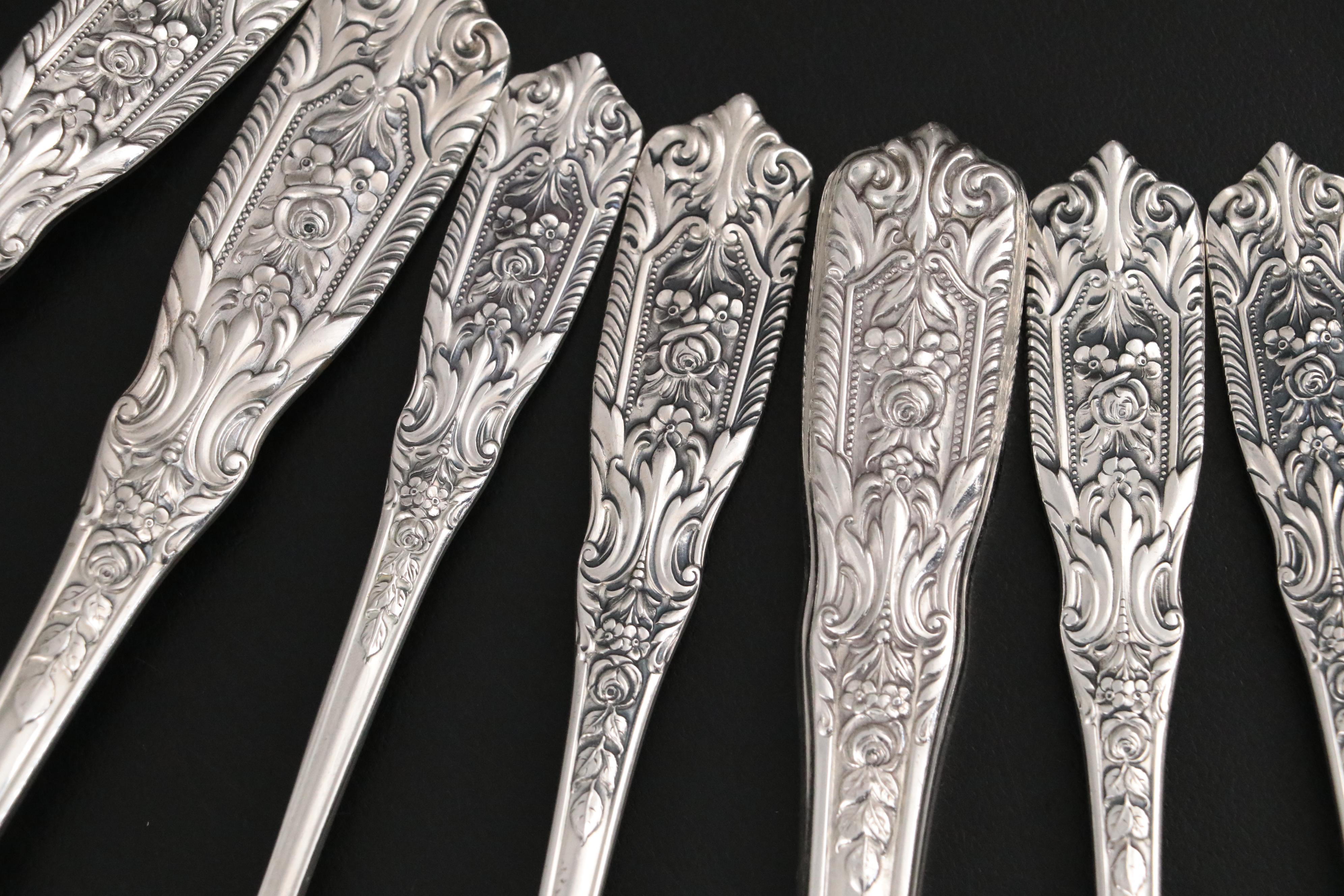 Westmoreland "Milburn Rose" Sterling Silver Flatware