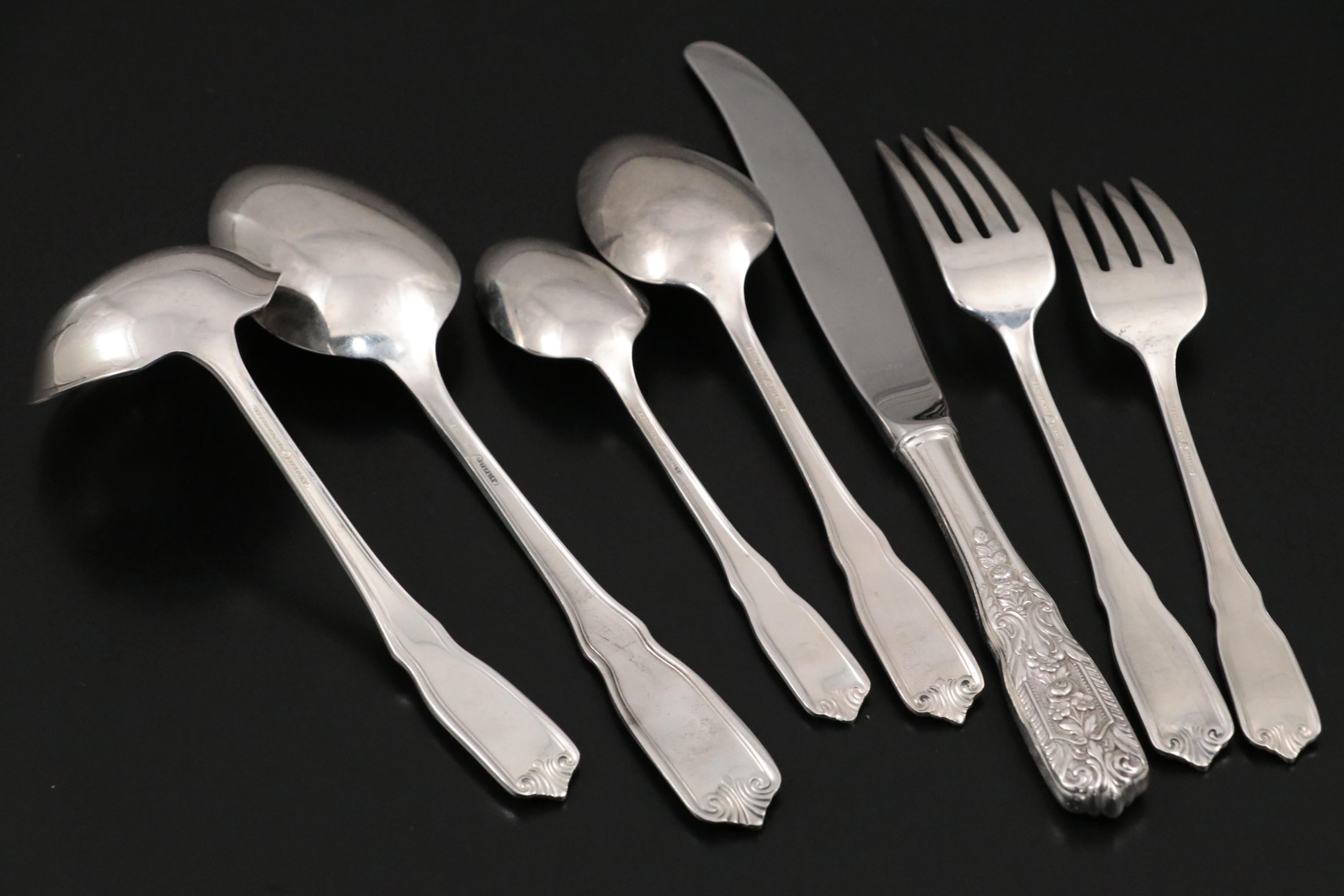 Westmoreland "Milburn Rose" Sterling Silver Flatware