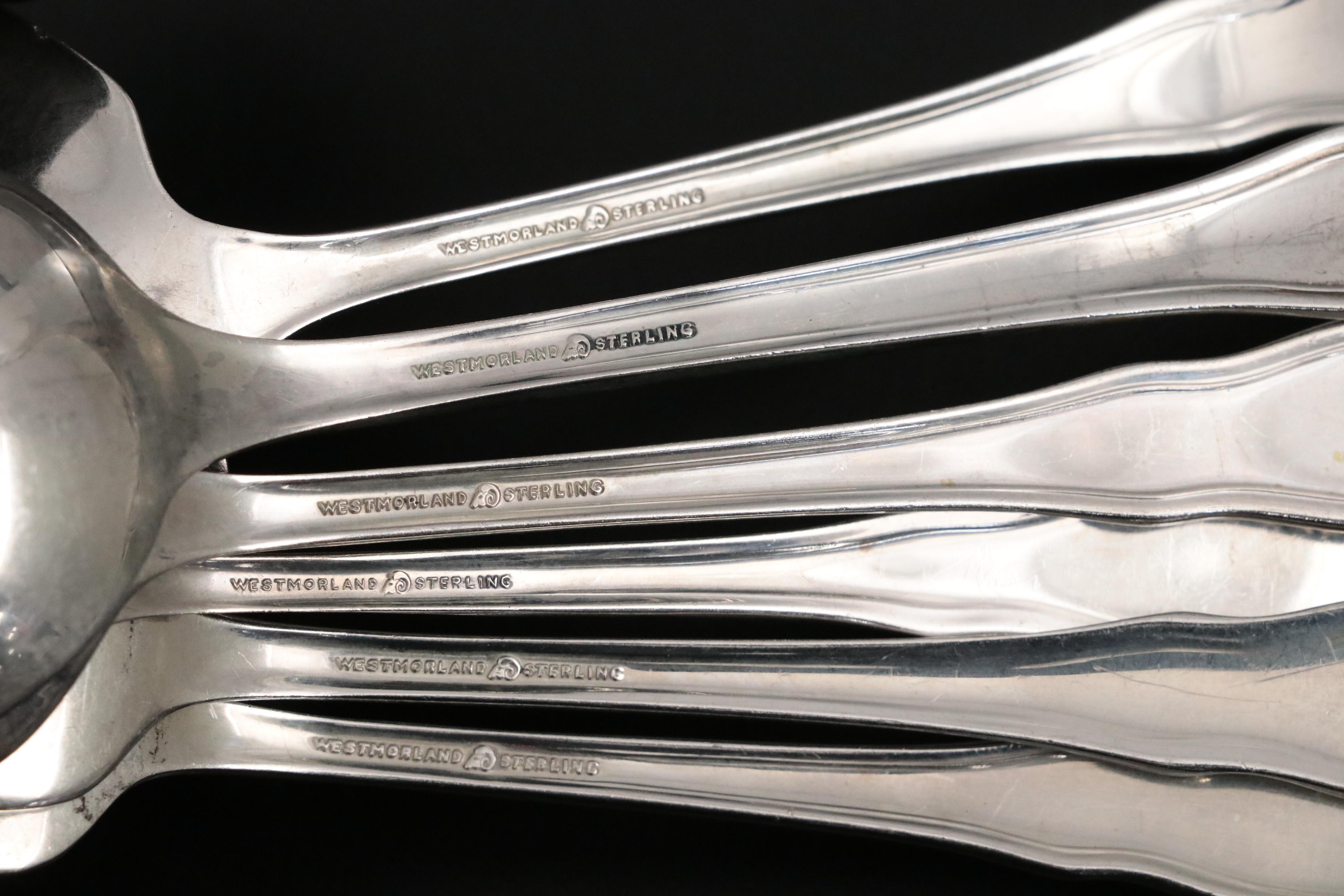 Westmoreland "Milburn Rose" Sterling Silver Flatware