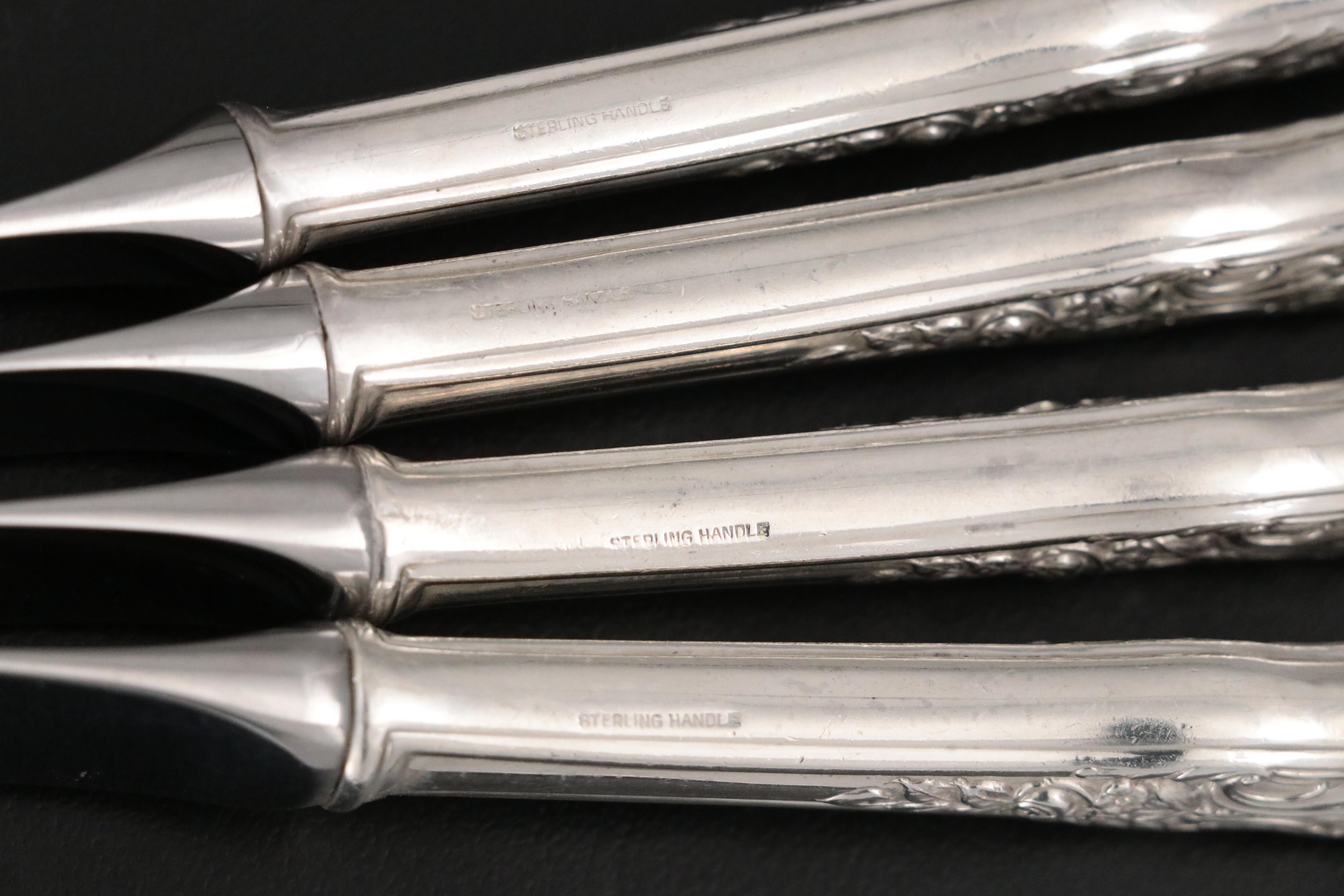 Westmoreland "Milburn Rose" Sterling Silver Flatware