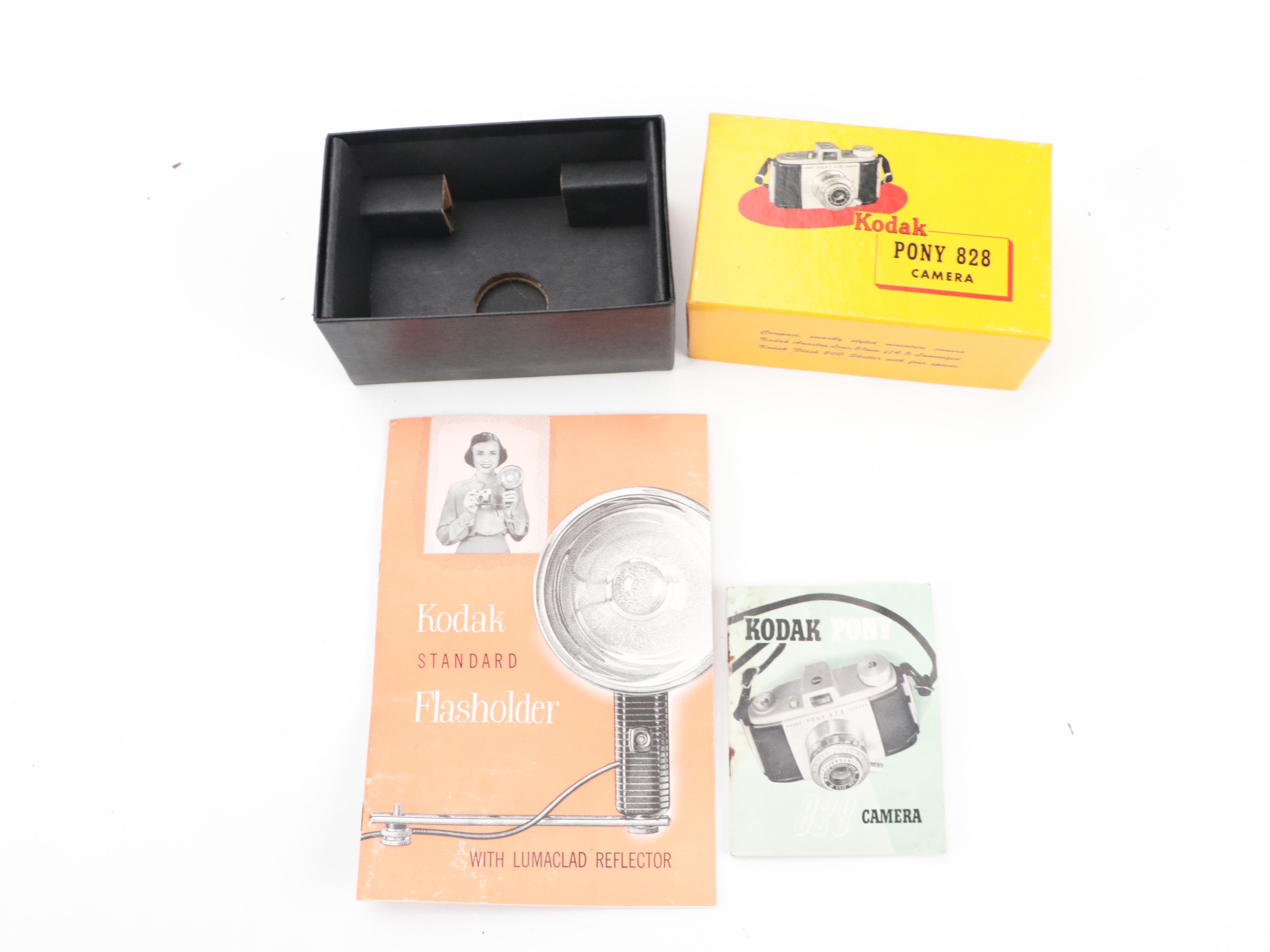 Kodak, Ansco with Other Cameras and Video Camera, Mid-20th Century