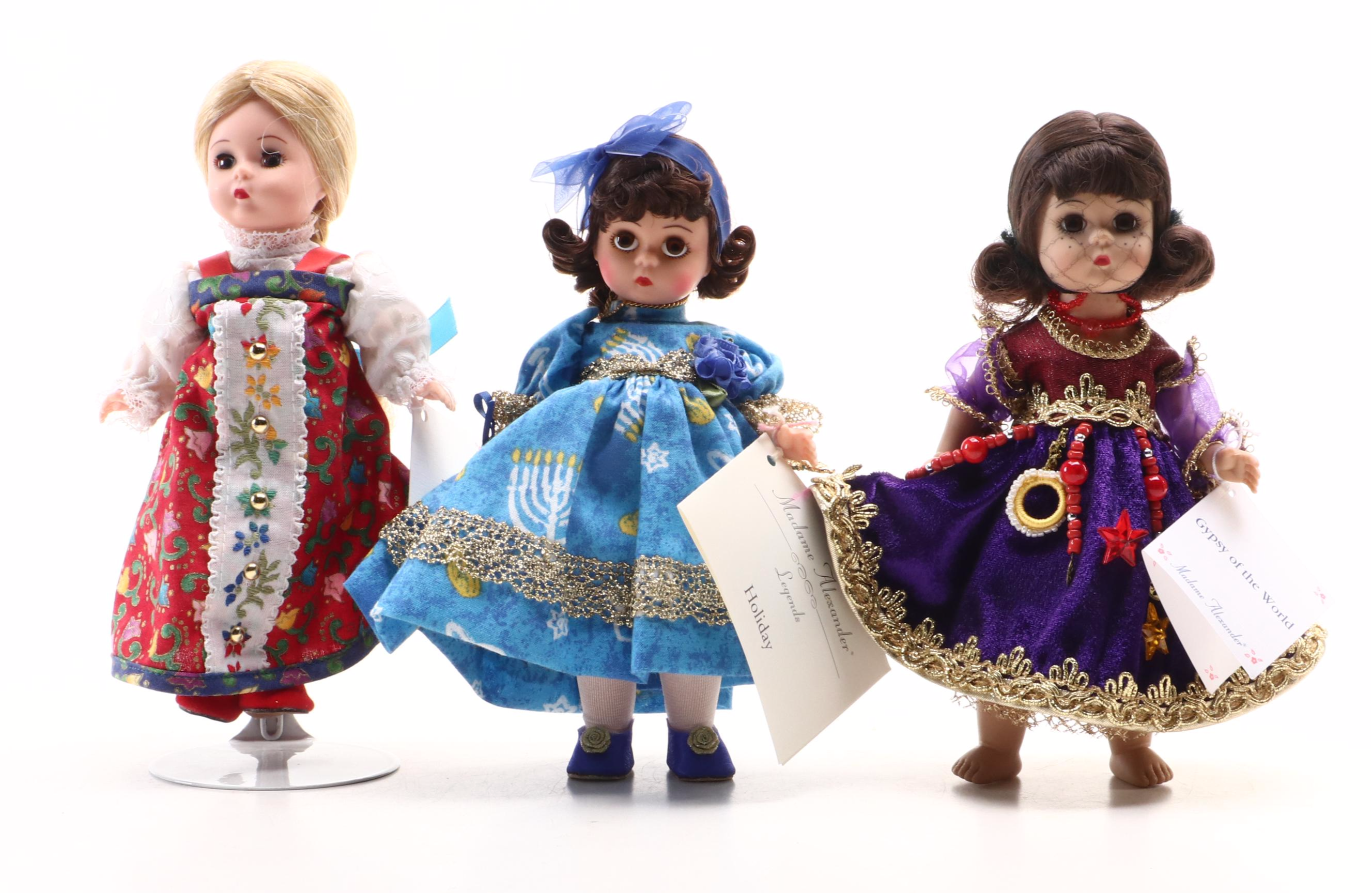 Madame Alexander "Russia," "Chanukah" and More Dolls