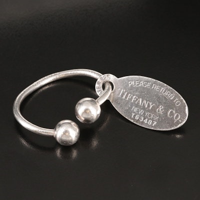 Tiffany & Co. "Return to Tiffany" Sterling Keychain