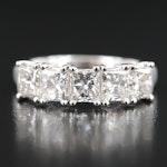 14K 2.45 CTW Lab Grown Diamond Ring
