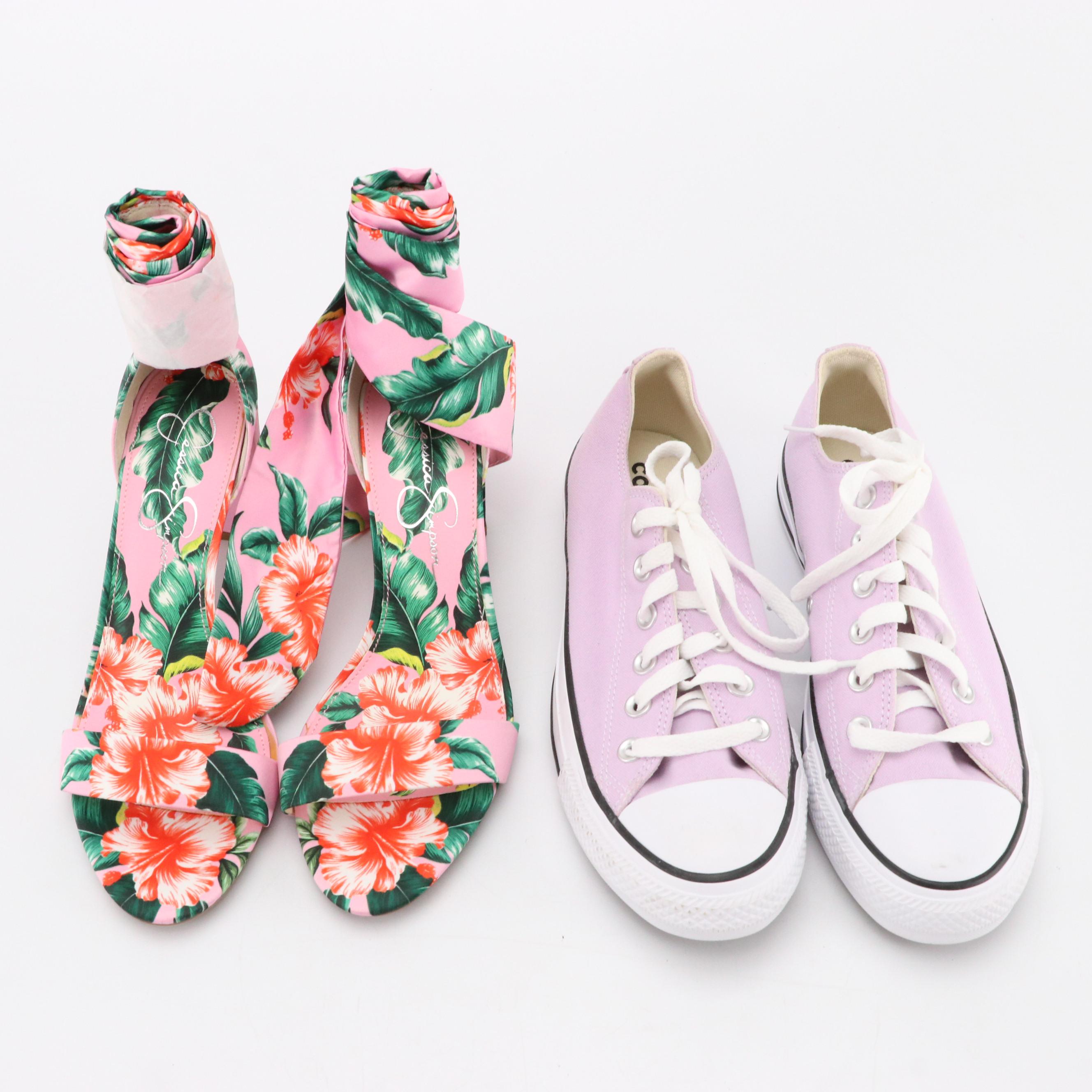 Converse Chuck Taylor All Star Sneakers and Jessica Simpson Narella Sandals