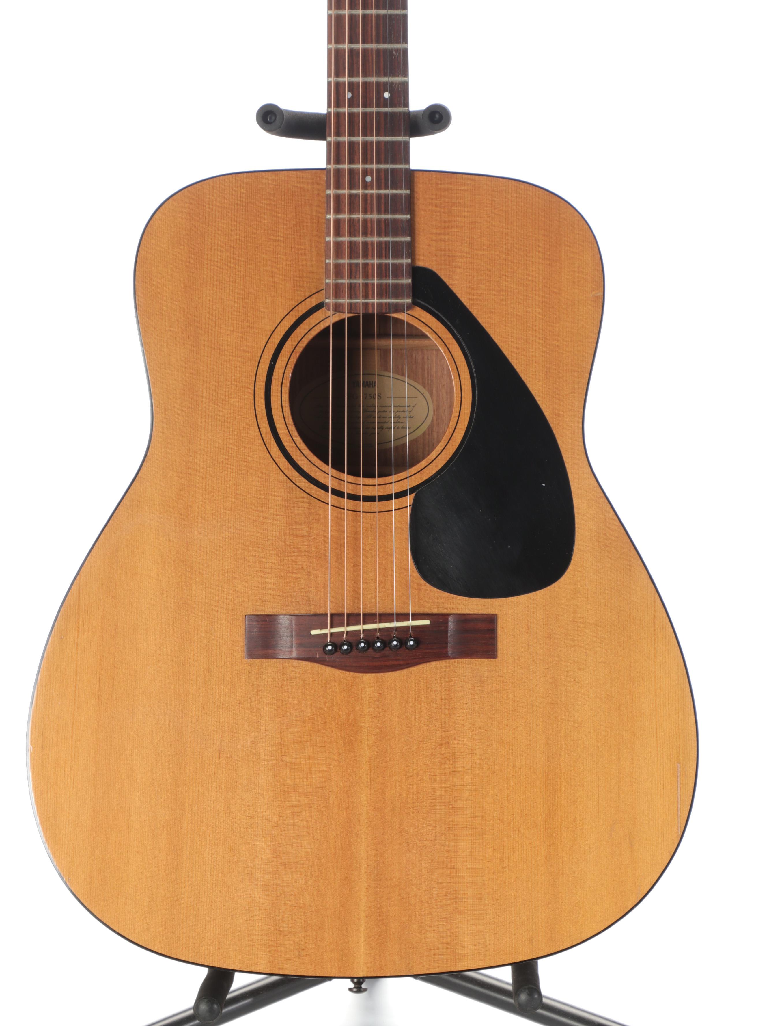 Yamaha FG750S RightHanded Acoustic Guitar Everything But The House