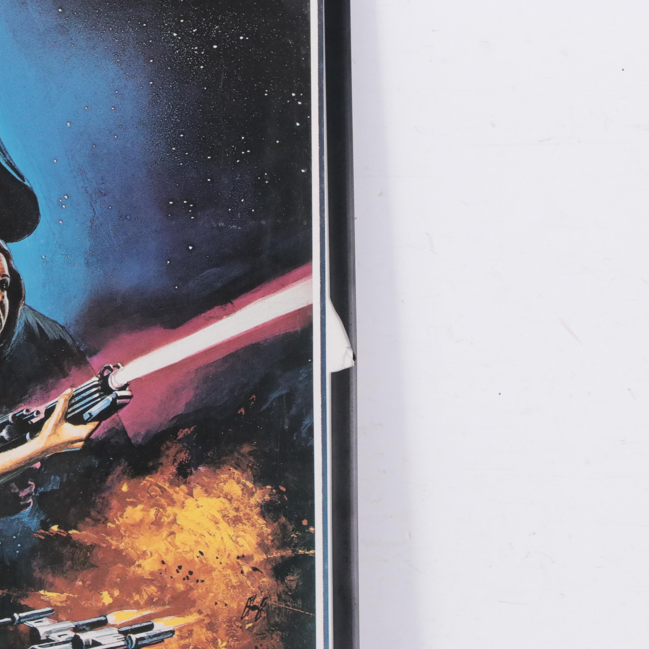 Star Wars Episode IV Offset Reproduction Poster "A New Hope," 1990s