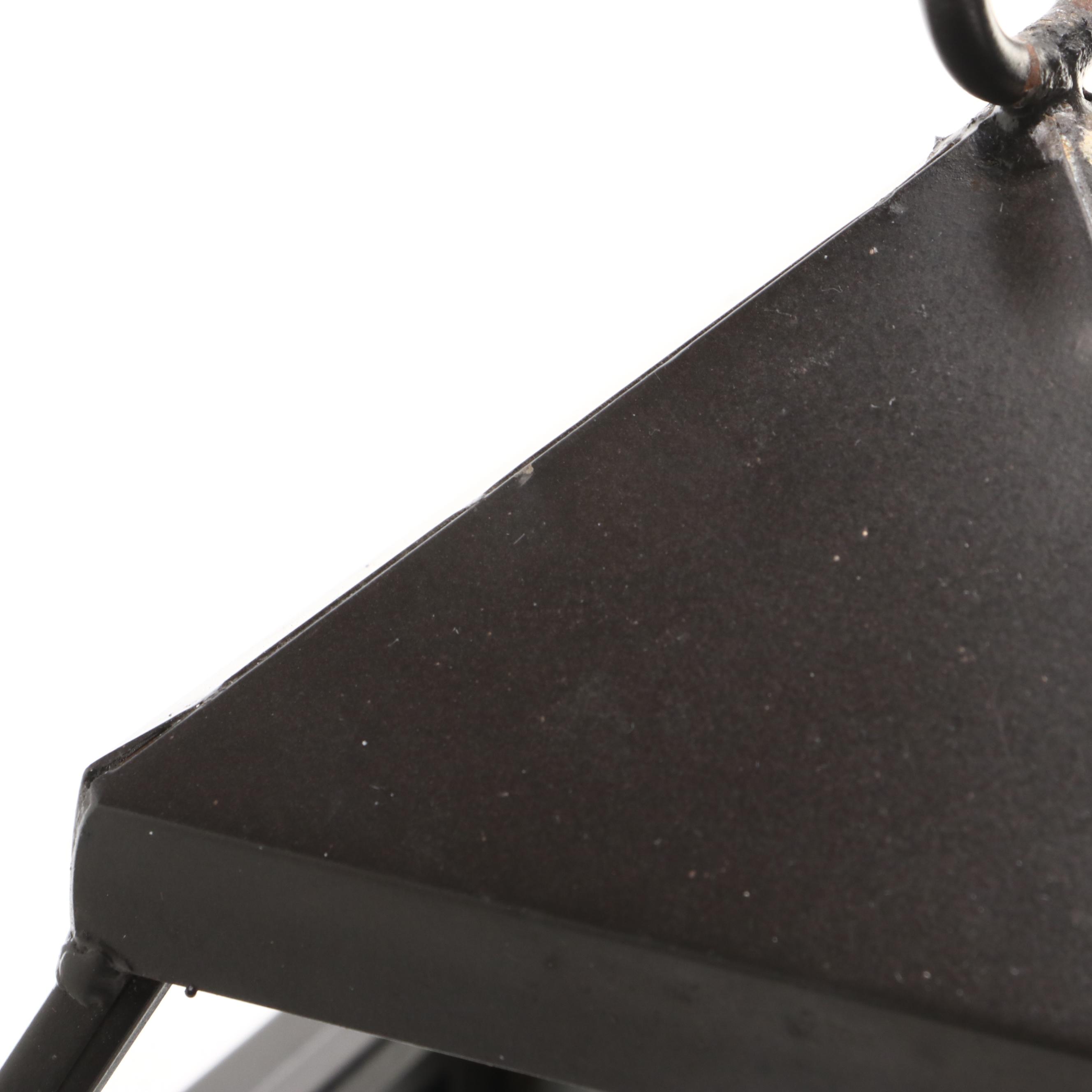 Pottery Barn Candle Lantern with Birch Wrapped LED Candle, Pine Cones, More