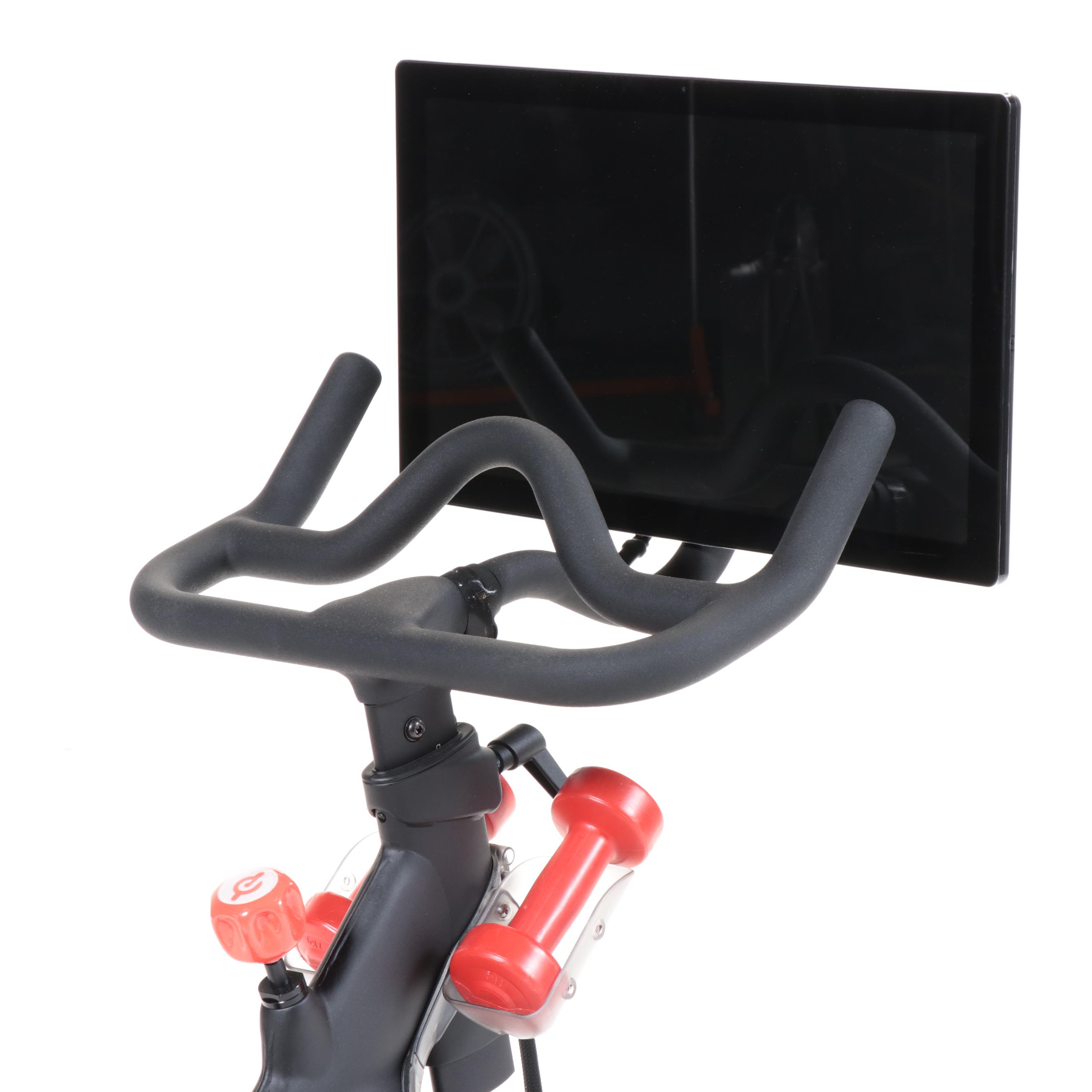 Peloton Stationary Bike with Screen & Dumbbells, Paperwork, 21st Century