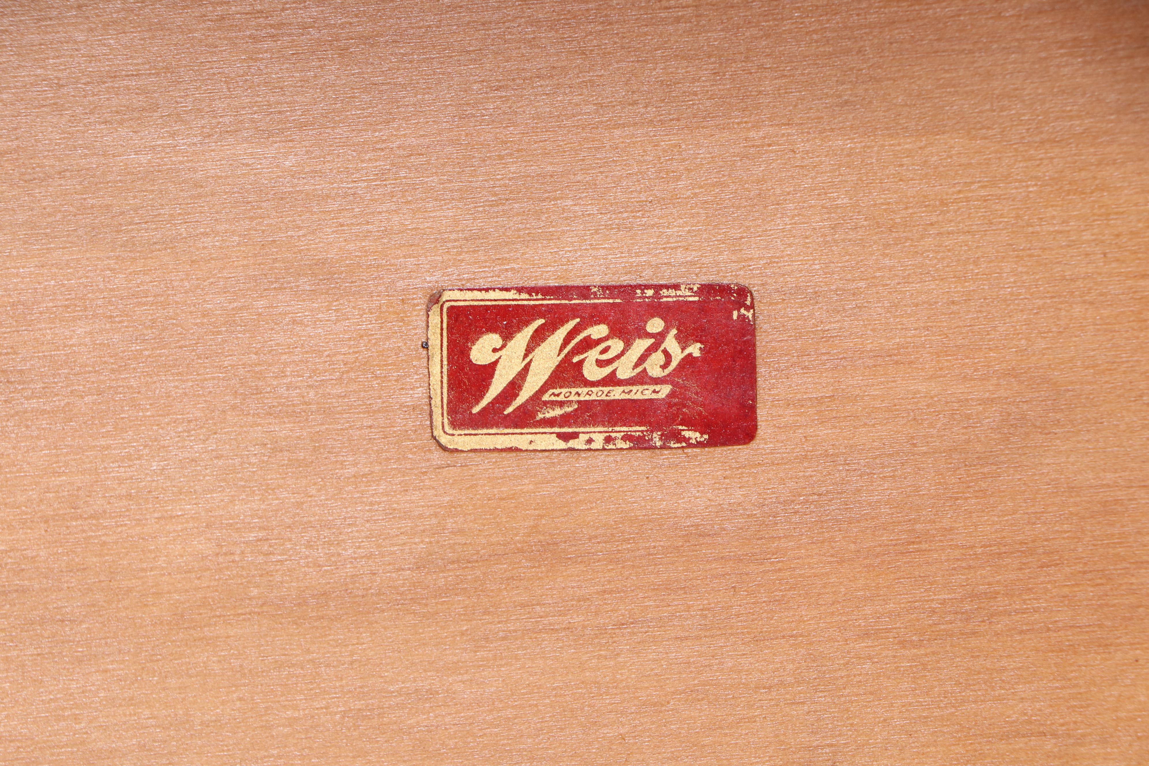 Weis Five-Tiered Oak Barrister's Bookcase with Base, 20th Century