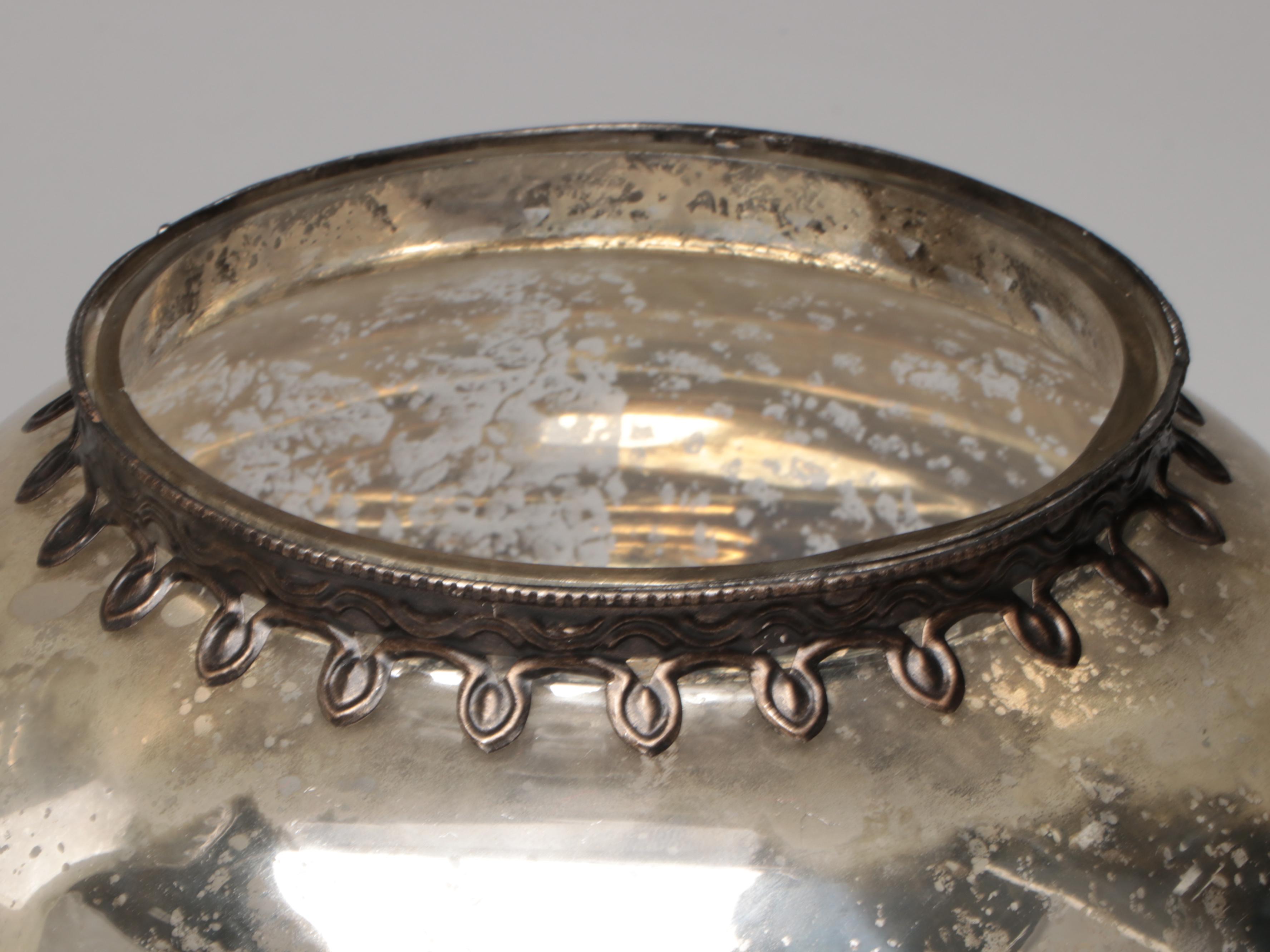 Pottery Barn Mercury Glass Candle Holders with More Table Accessories