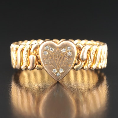 Pitman and Keller American Queen Sweetheart Bracelet