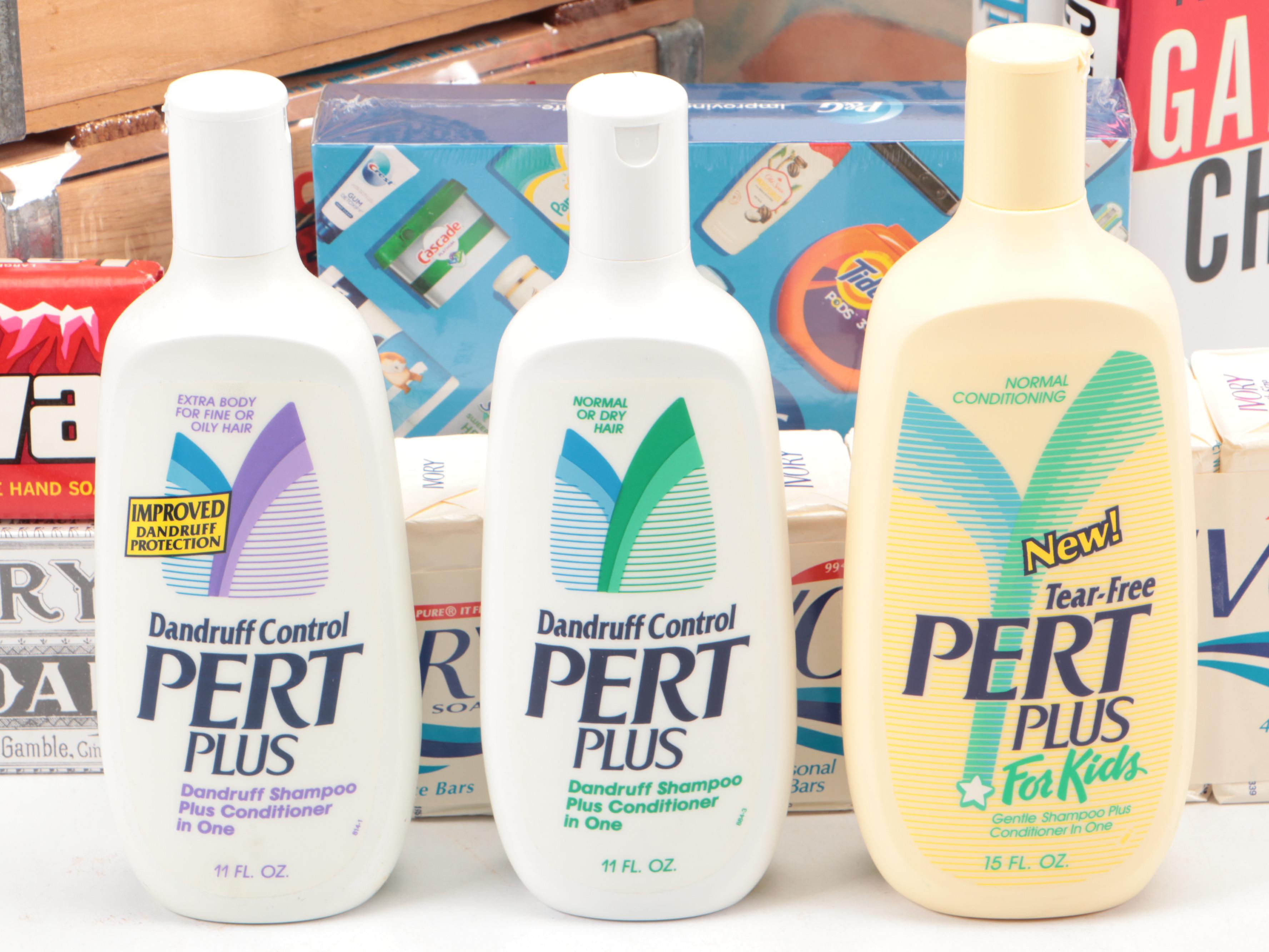 Procter & Gamble Soap Crates, Pert Shampoo, Ivory and Lava Soaps, More