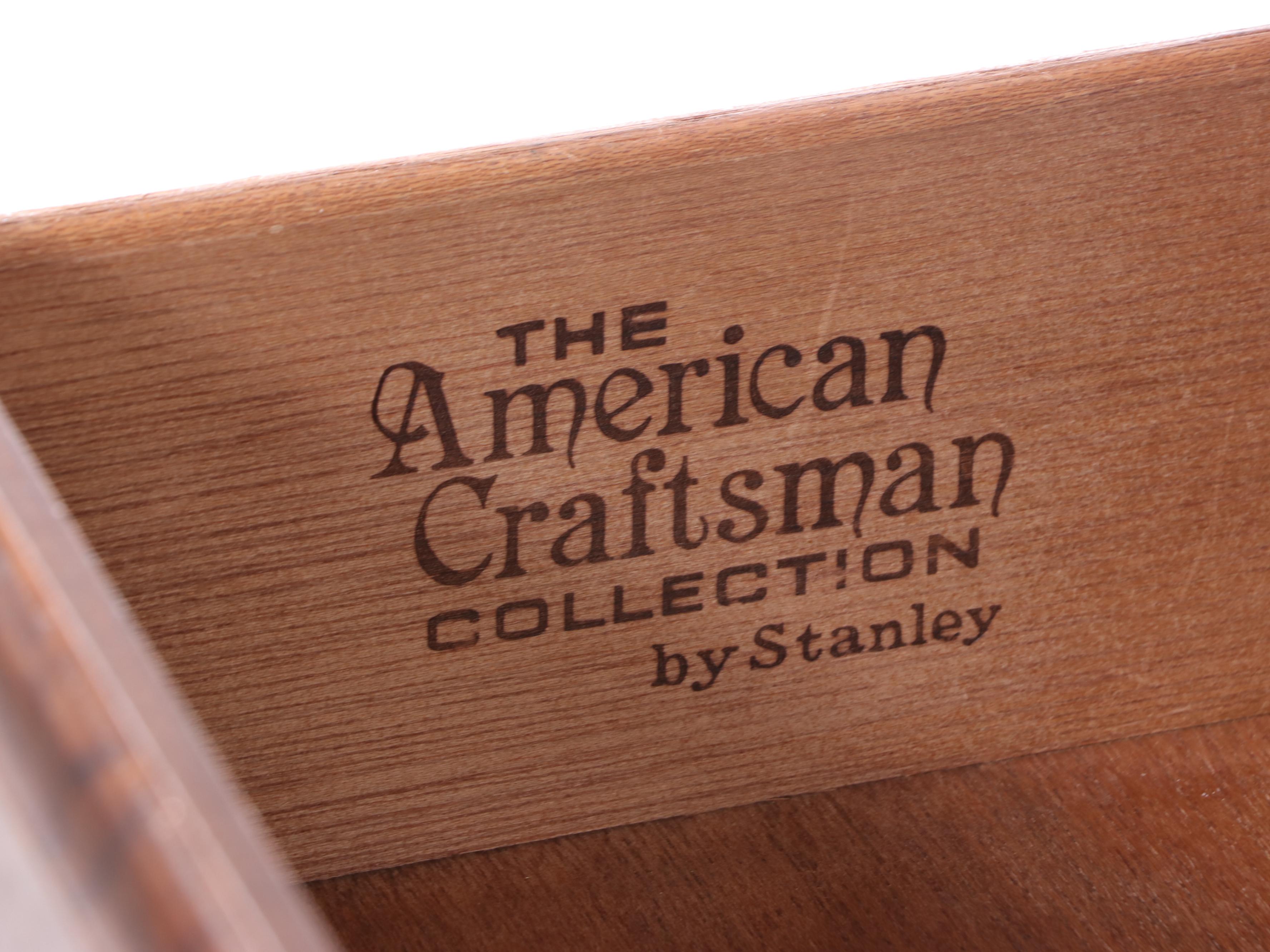 Stanley "American Craftsman Collection" Federal Style Cherrywood China Cabinet