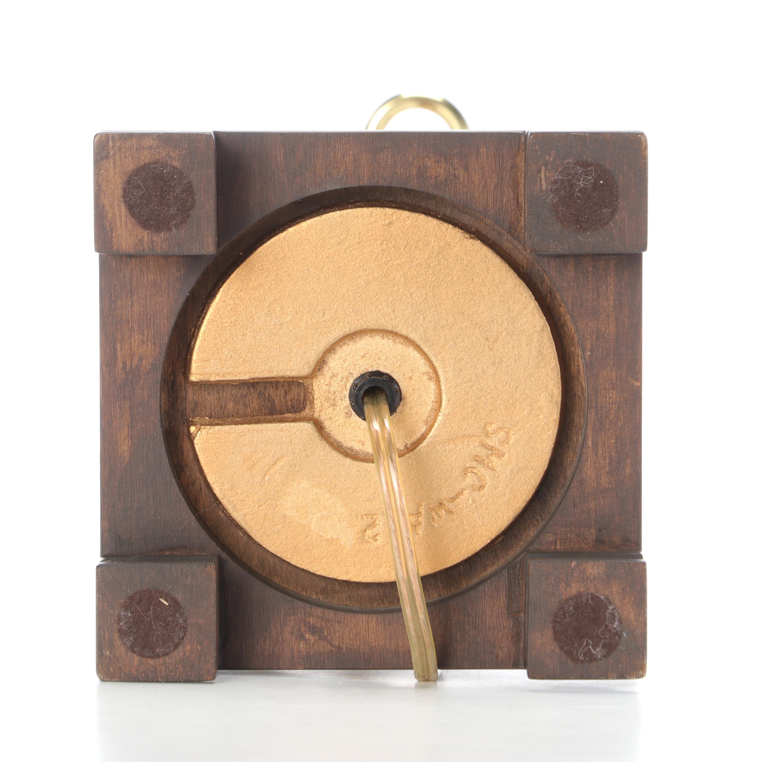 Frederick Cooper Elephant Table Lamp with Glazed Ceramic Vase