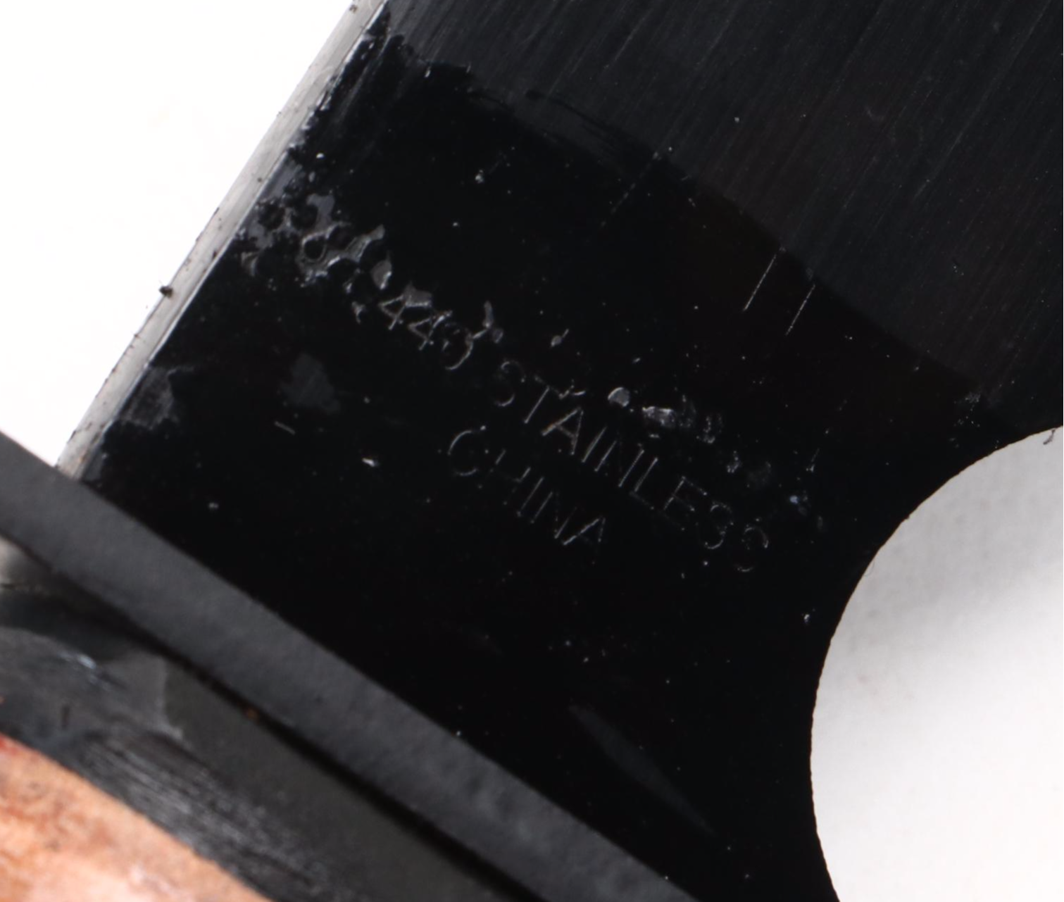 Snake Eye Stacked Leather Handled Combat Marine Fighter Sword with Scabbard