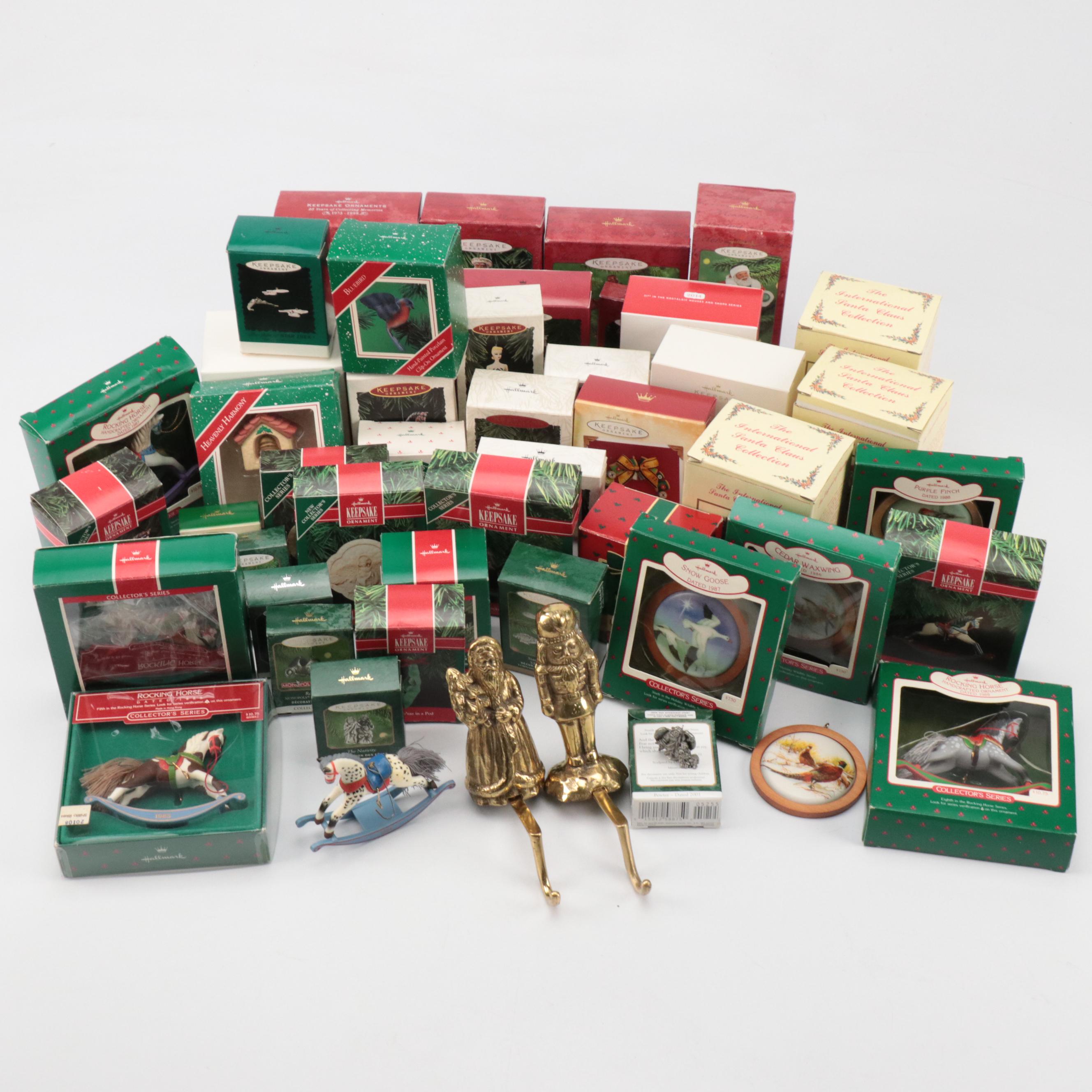 Hallmark Keepsake, The Legend of Santa and Other Christmas Ornaments, Vintage