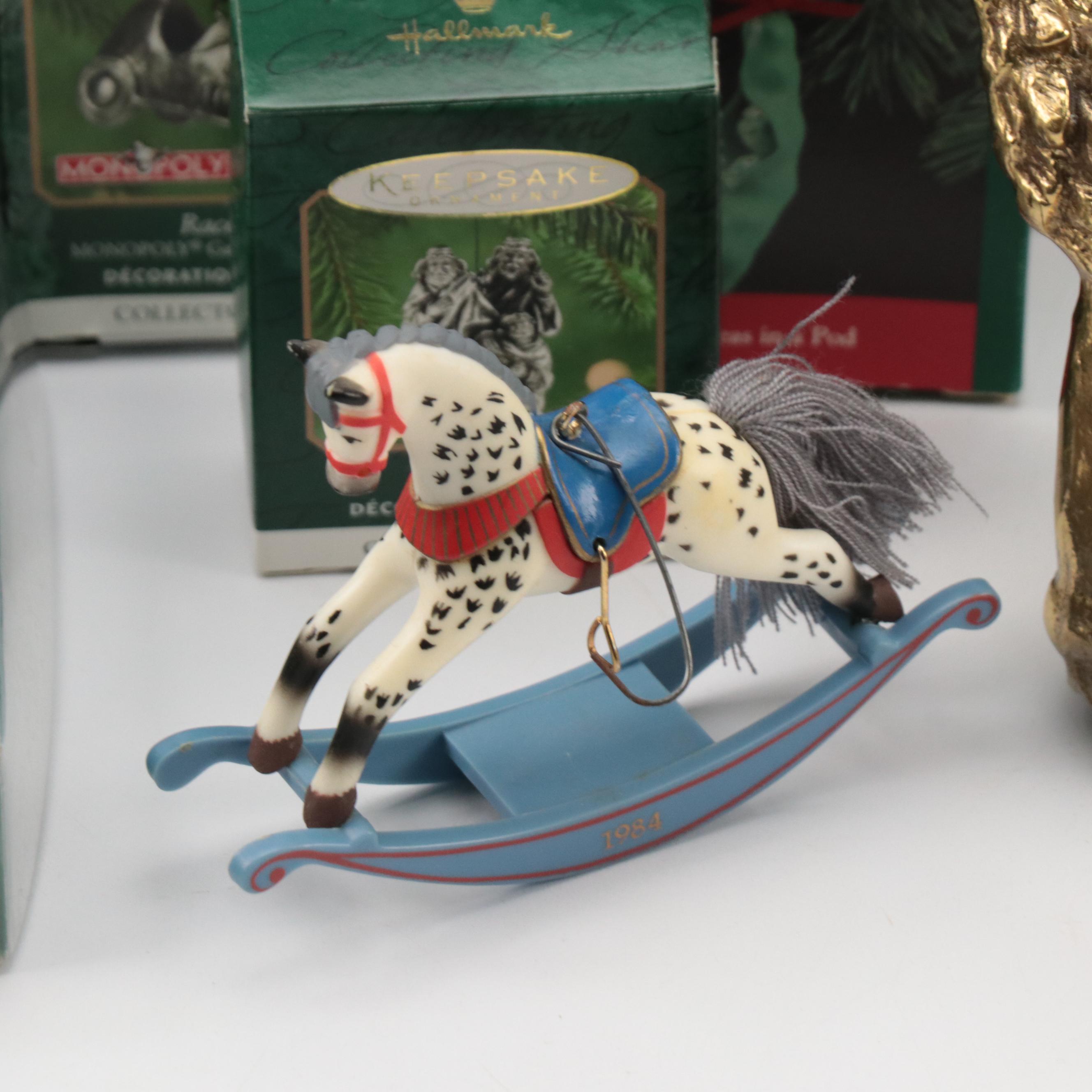 Hallmark Keepsake, The Legend of Santa and Other Christmas Ornaments, Vintage