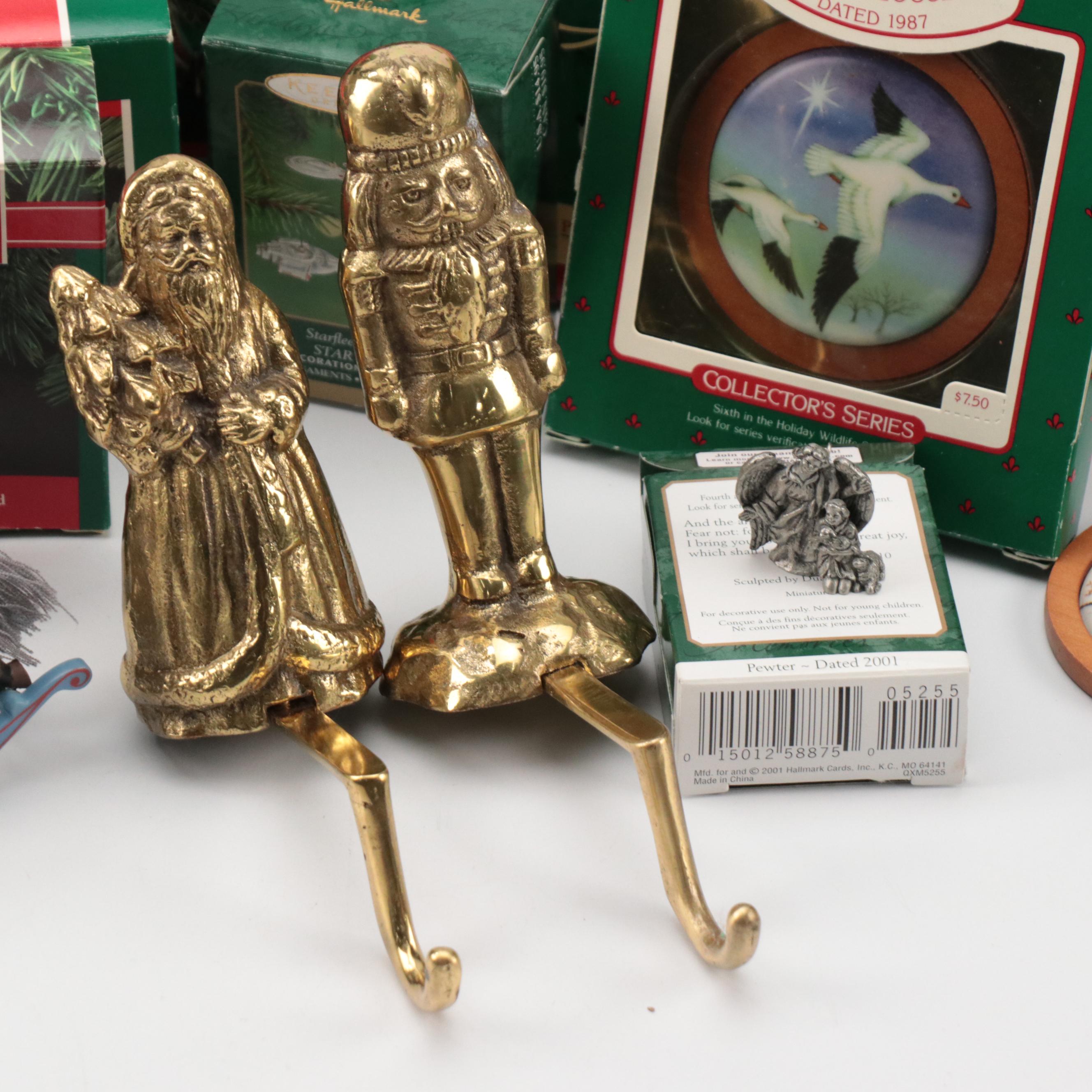 Hallmark Keepsake, The Legend of Santa and Other Christmas Ornaments, Vintage