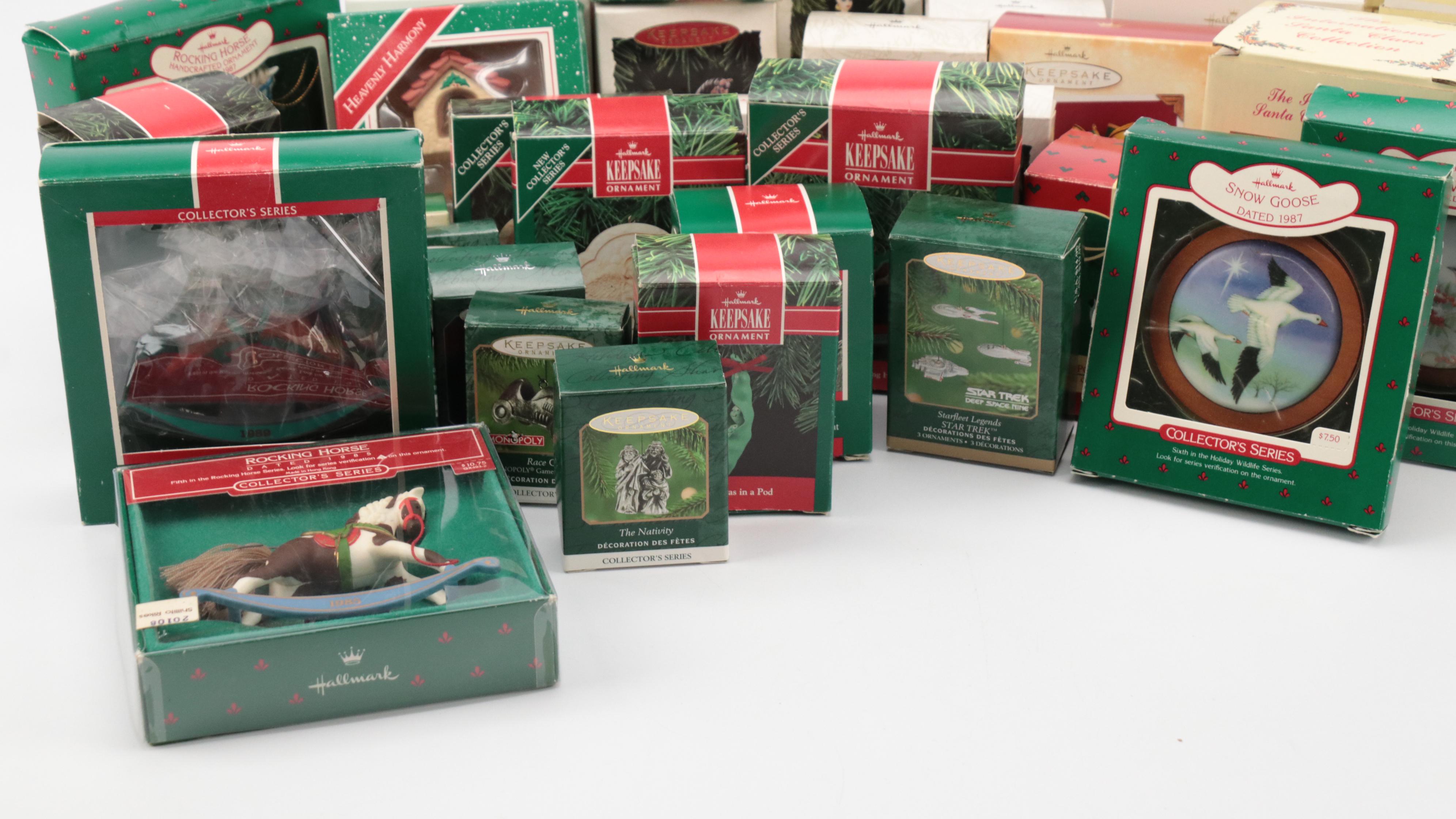 Hallmark Keepsake, The Legend of Santa and Other Christmas Ornaments, Vintage