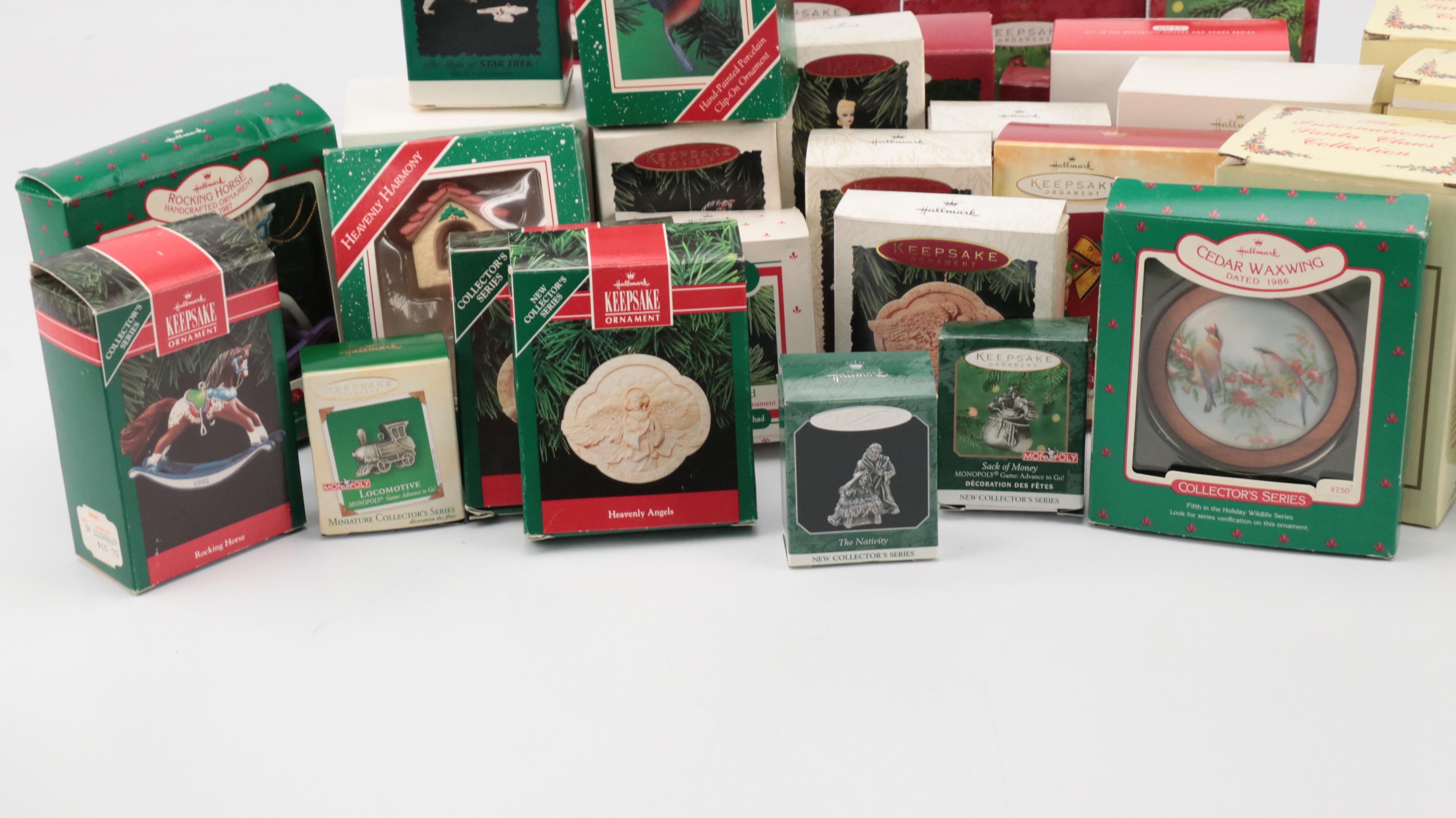 Hallmark Keepsake, The Legend of Santa and Other Christmas Ornaments, Vintage