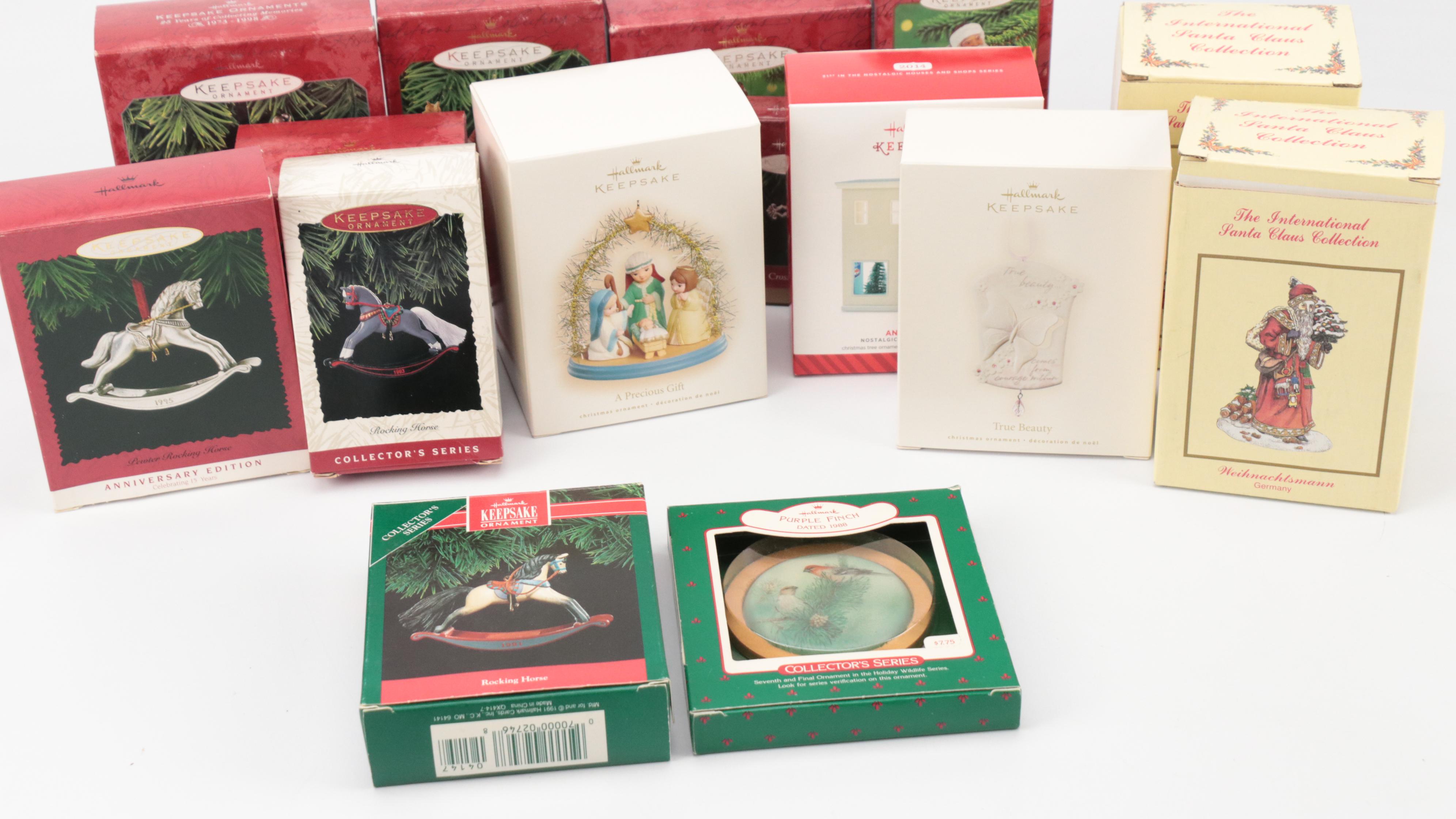 Hallmark Keepsake, The Legend of Santa and Other Christmas Ornaments, Vintage