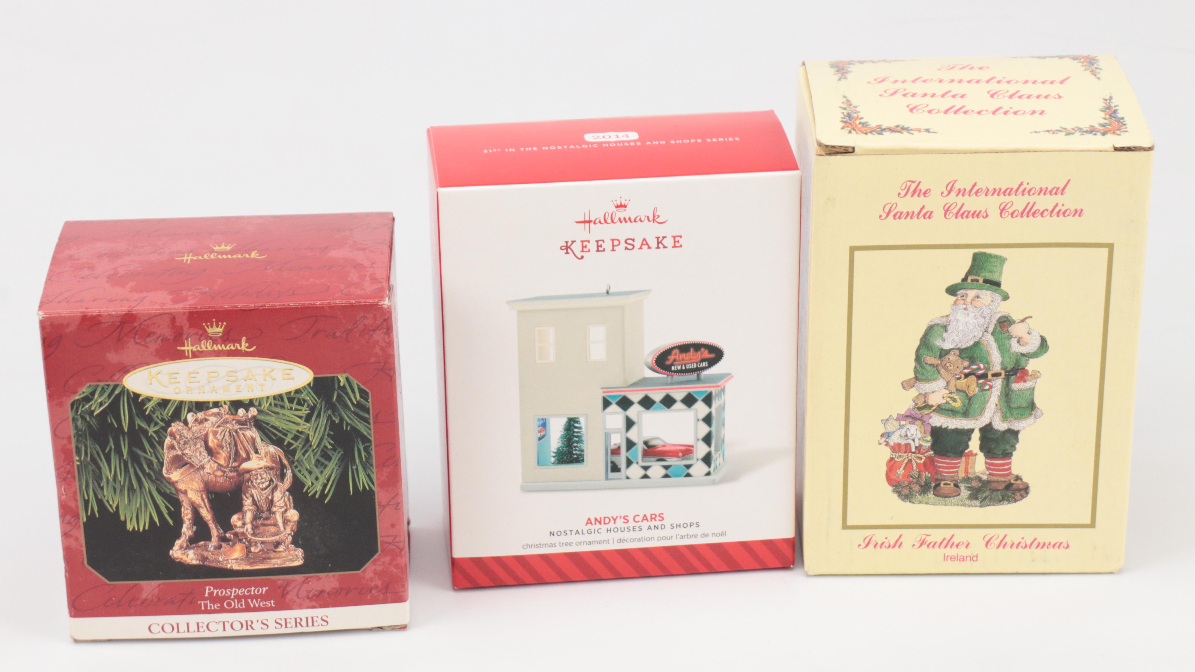Hallmark Keepsake, The Legend of Santa and Other Christmas Ornaments, Vintage