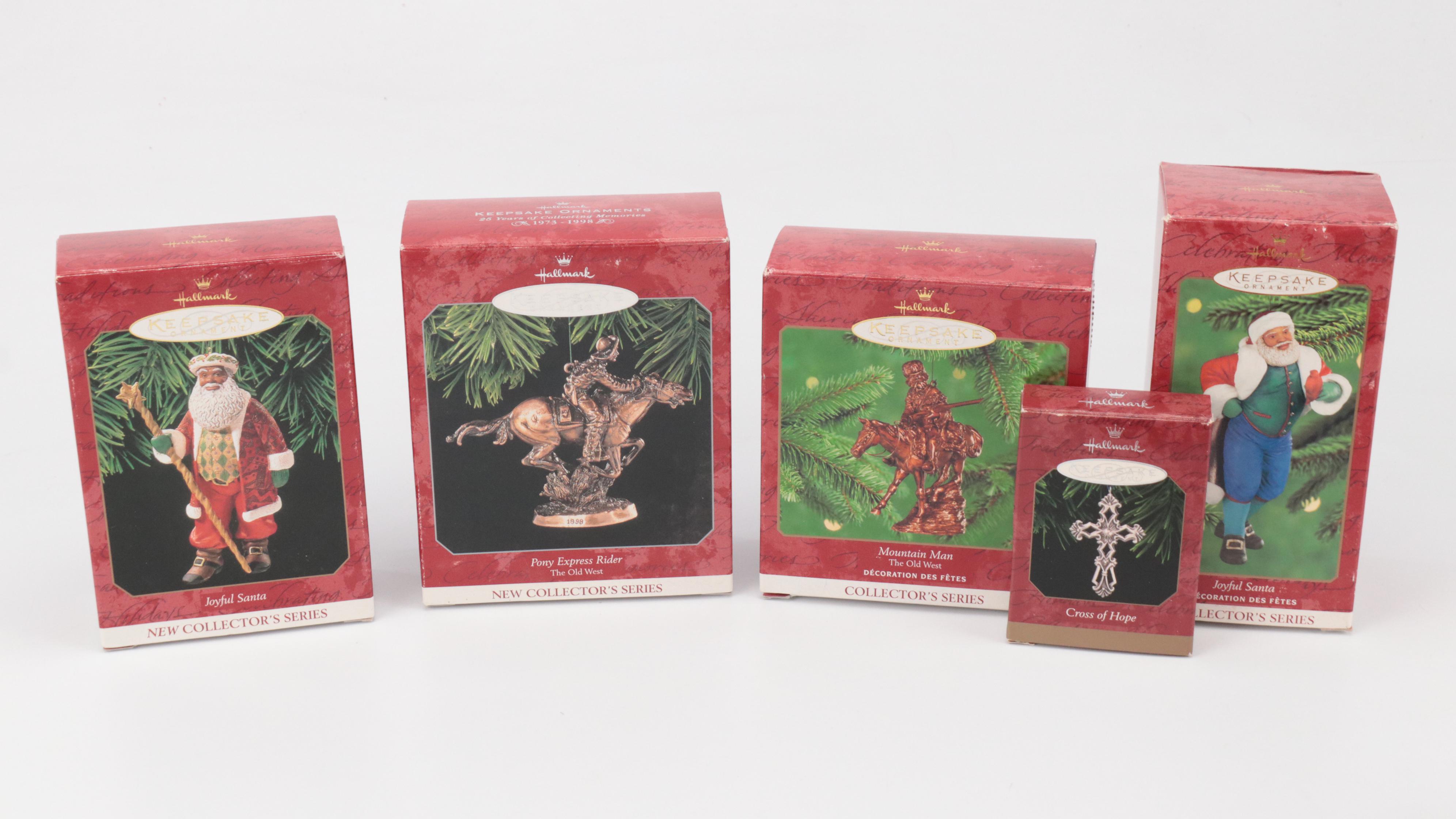 Hallmark Keepsake, The Legend of Santa and Other Christmas Ornaments, Vintage