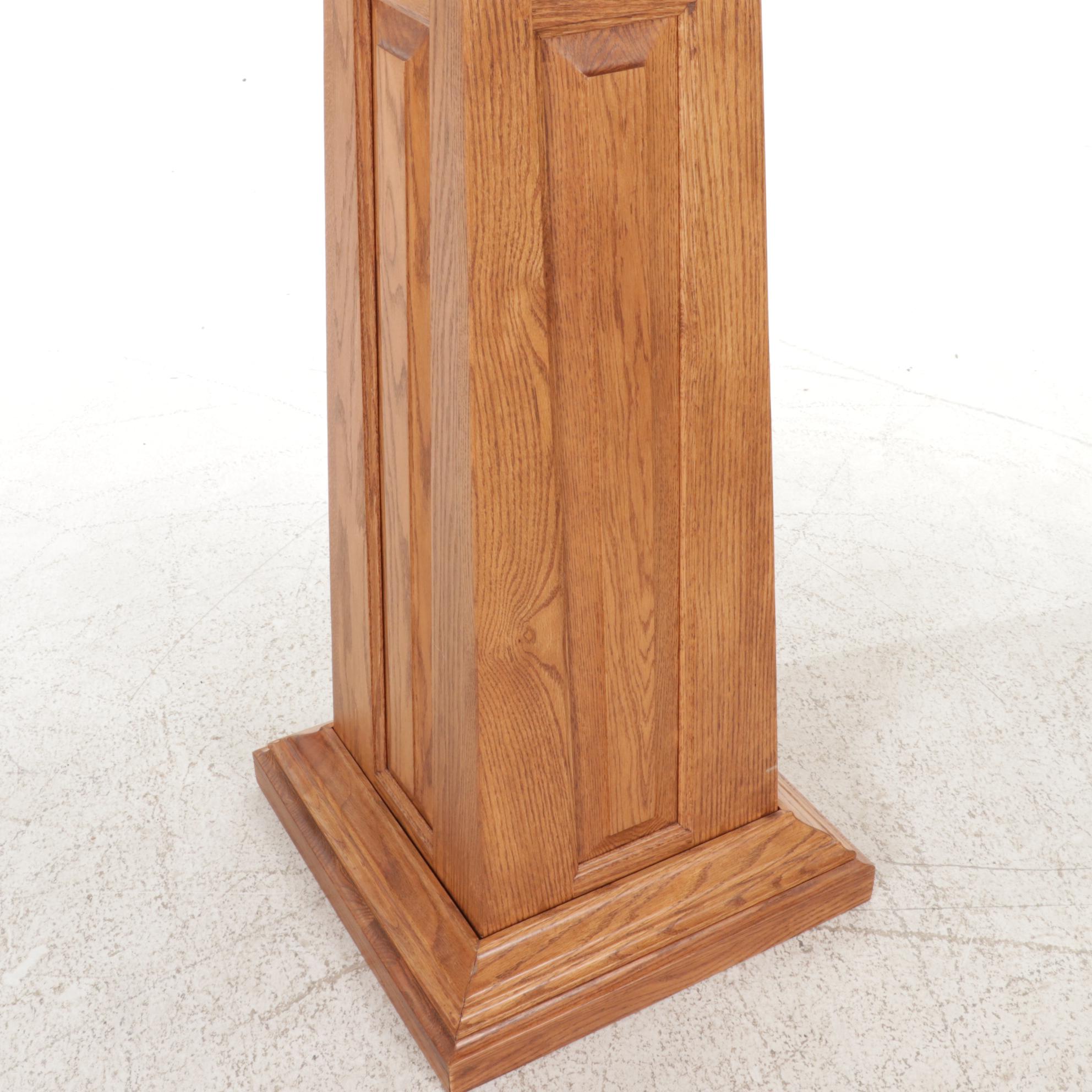Late Victorian Style Oak Lectern