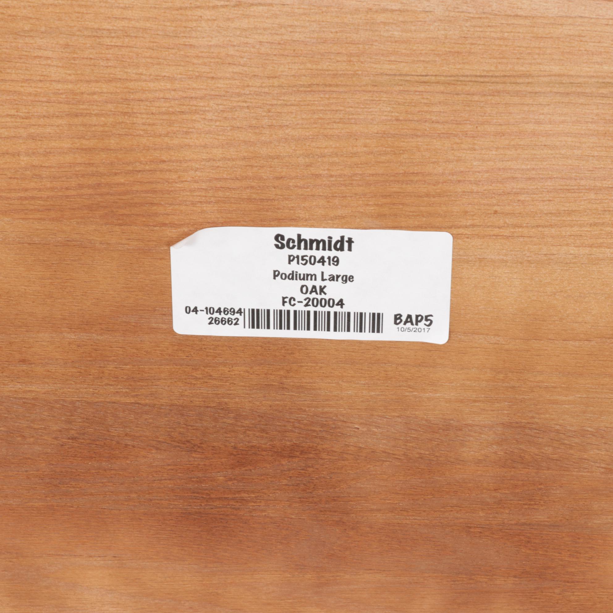 Late Victorian Style Oak Lectern