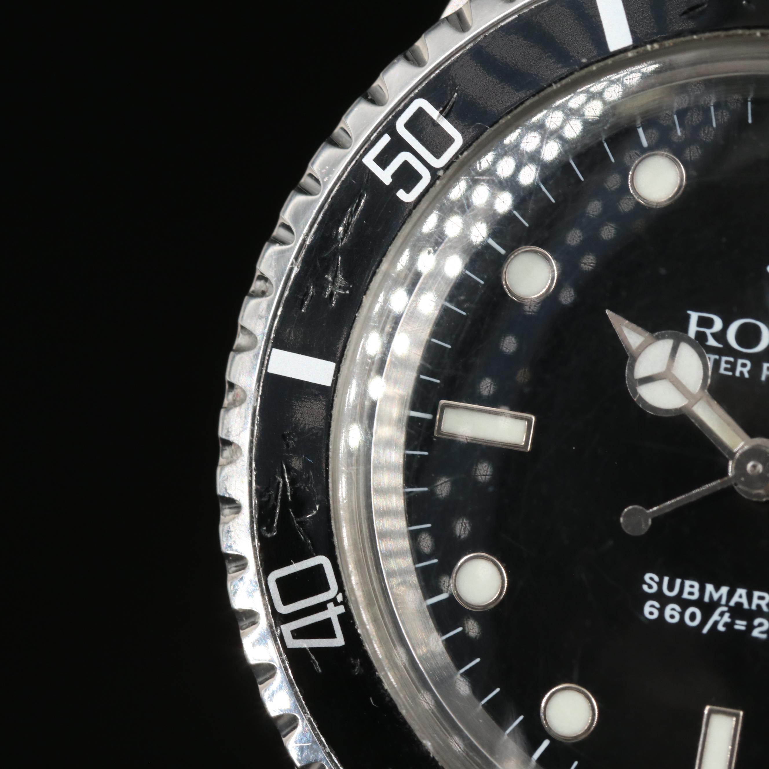 1966 Rolex Submariner Stainless Steel Watch