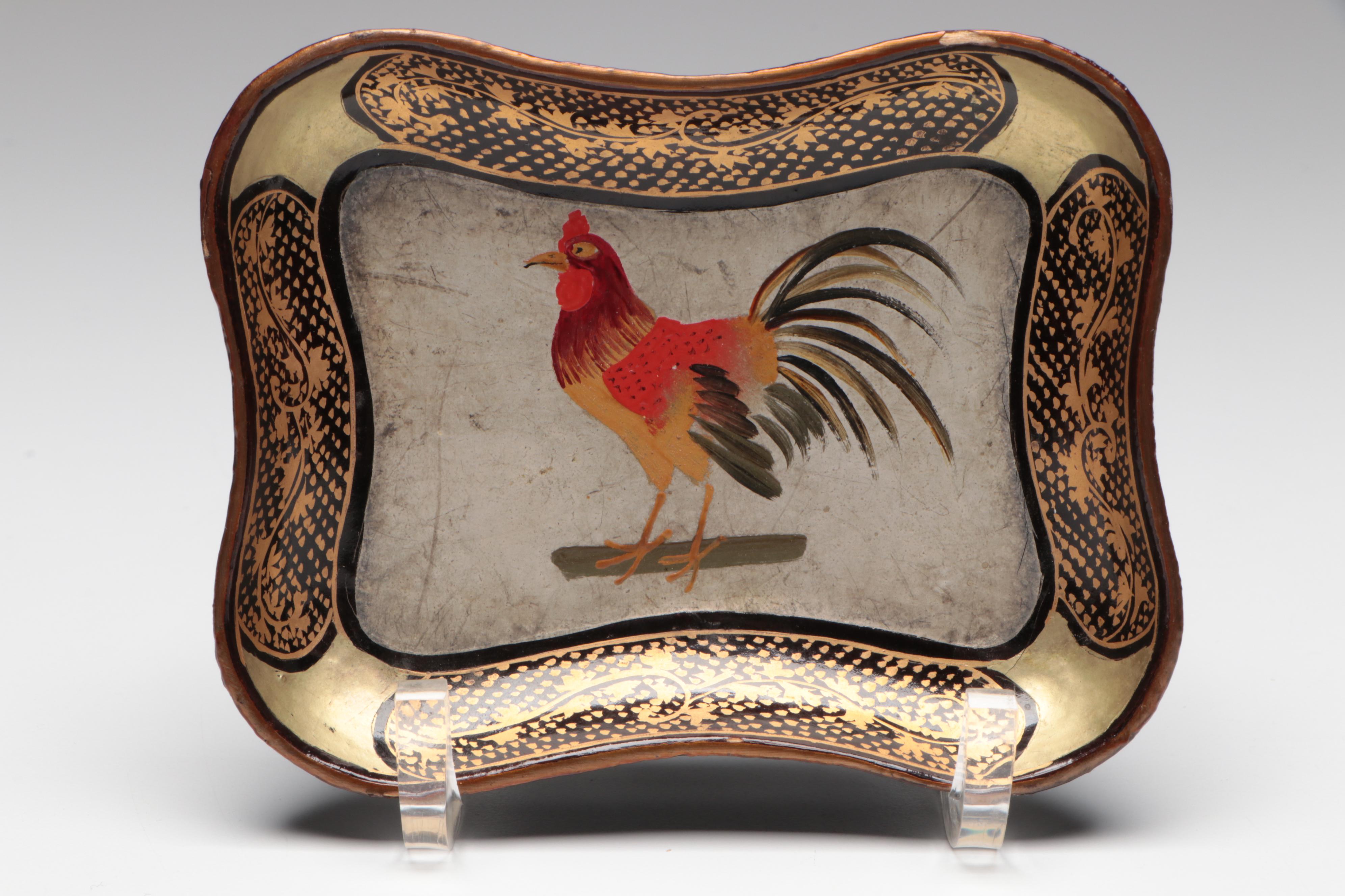 Chinese Lacquered Game Box with Boodles and Counters, Early 19th Century
