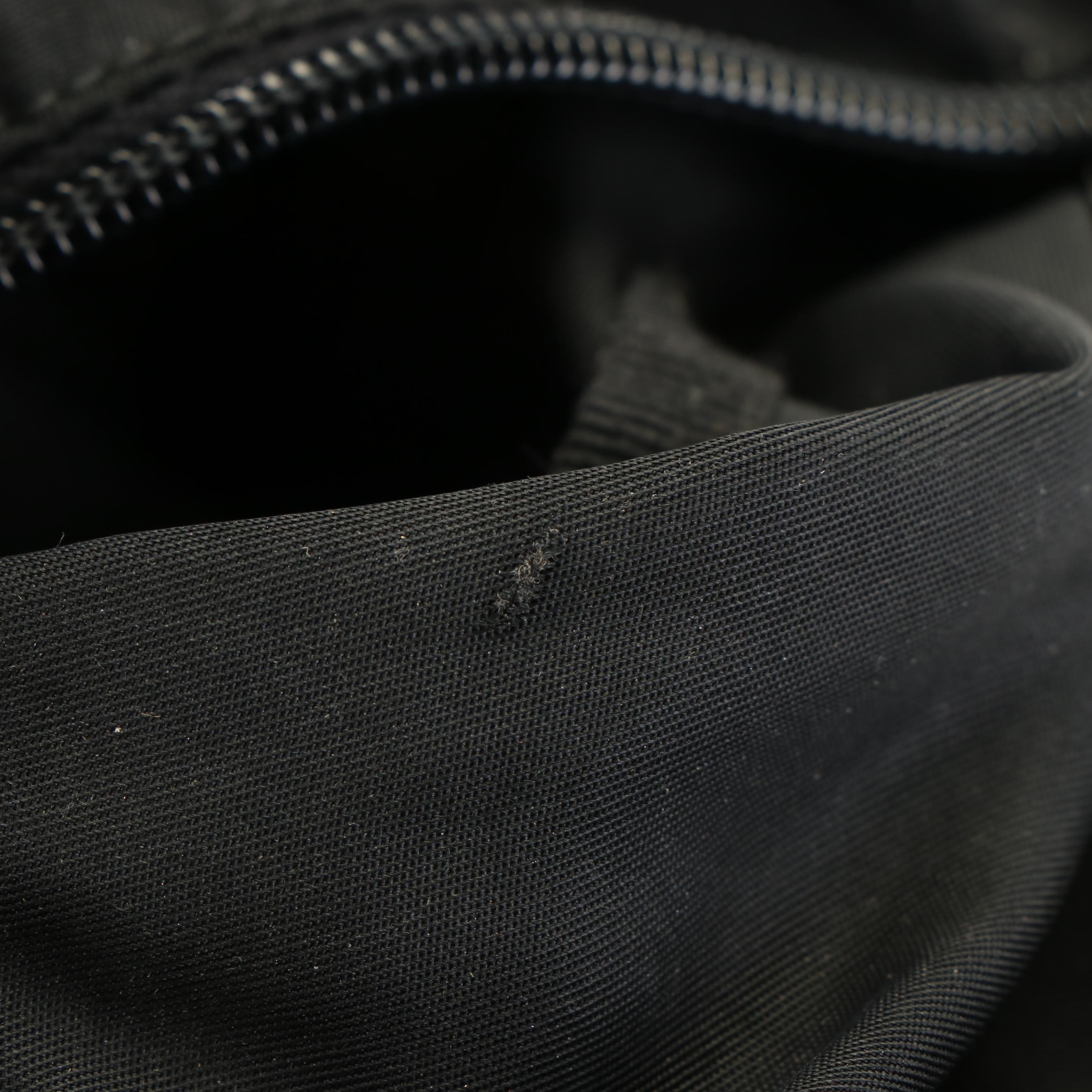 Prada Tessuto Black Nylon Cosmetic Bag