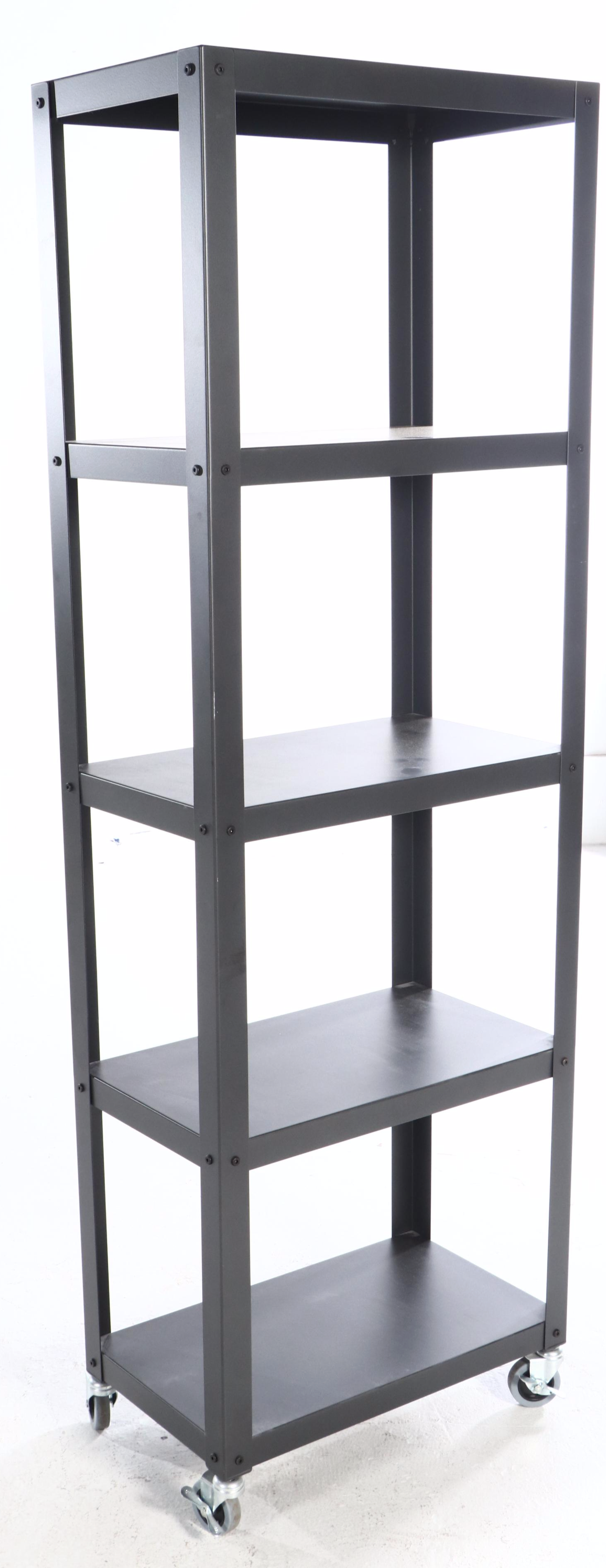 Industrial Style Metal Utility Shelves