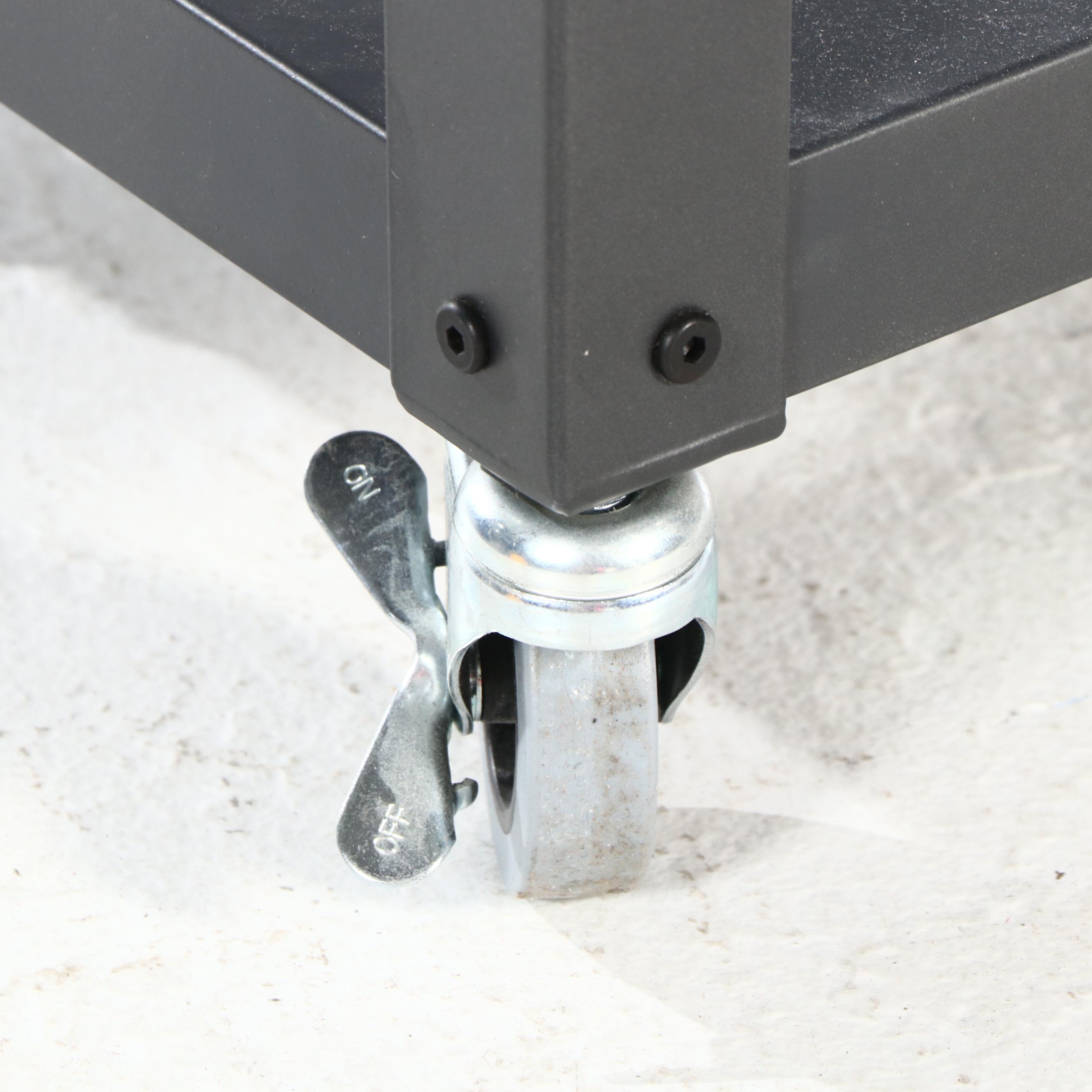 Industrial Style Metal Utility Shelves