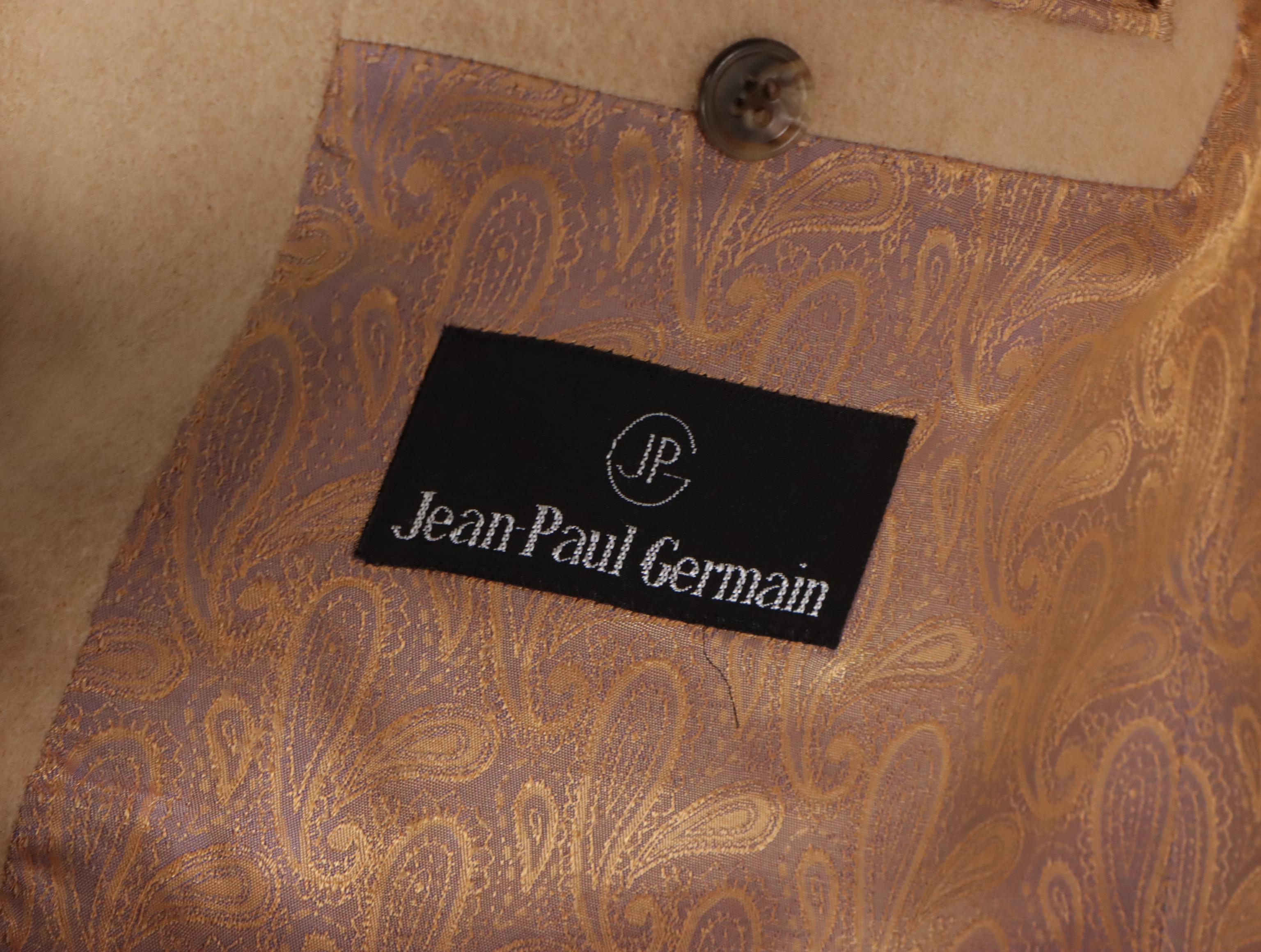 Jean-Paul Germain Camel Hair, Pronto Uomo & Gianfranco Ferre Studio Blazers